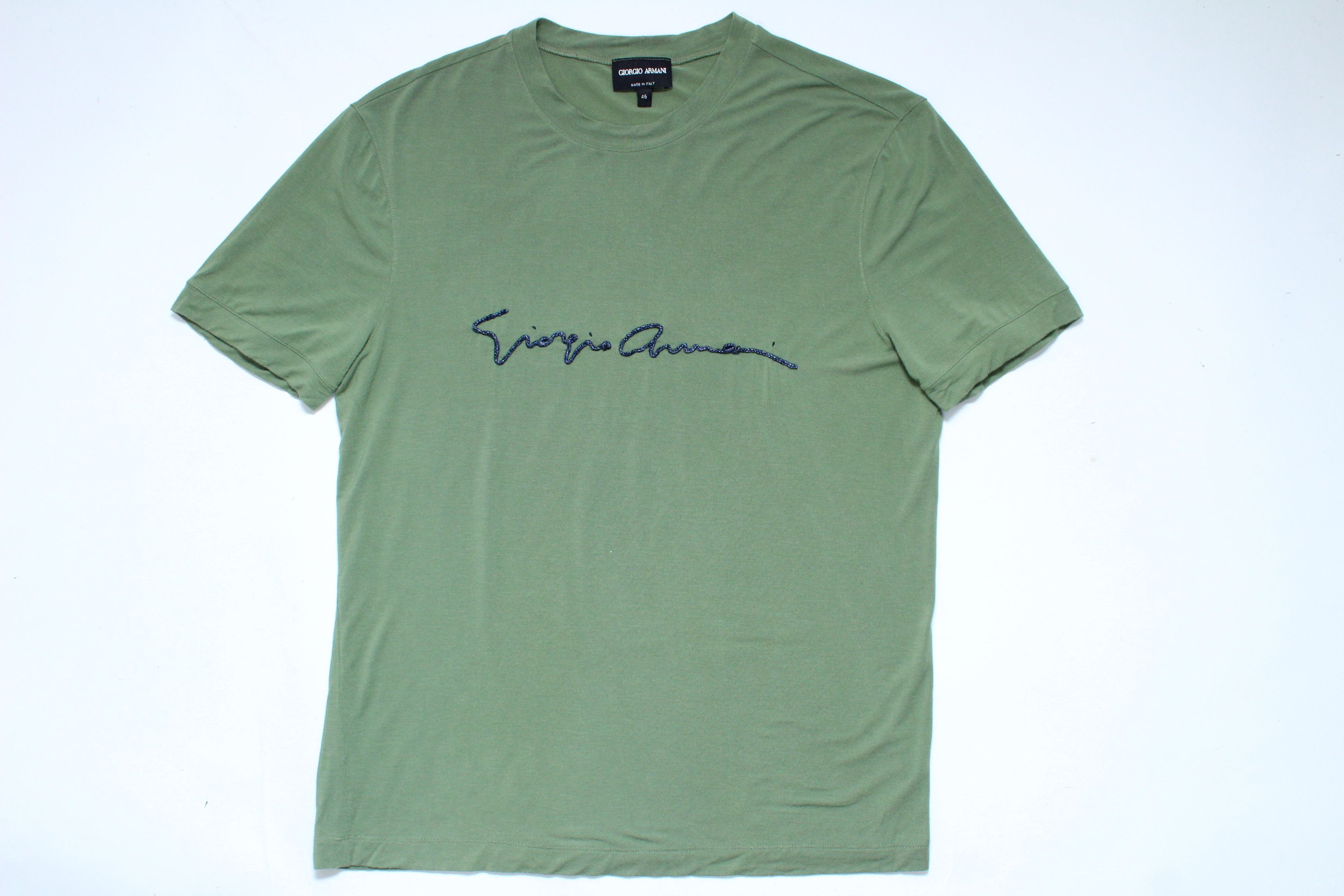 Giorgio Armani Giorgio Armani T-Shirt Size 46 Made In Italy 