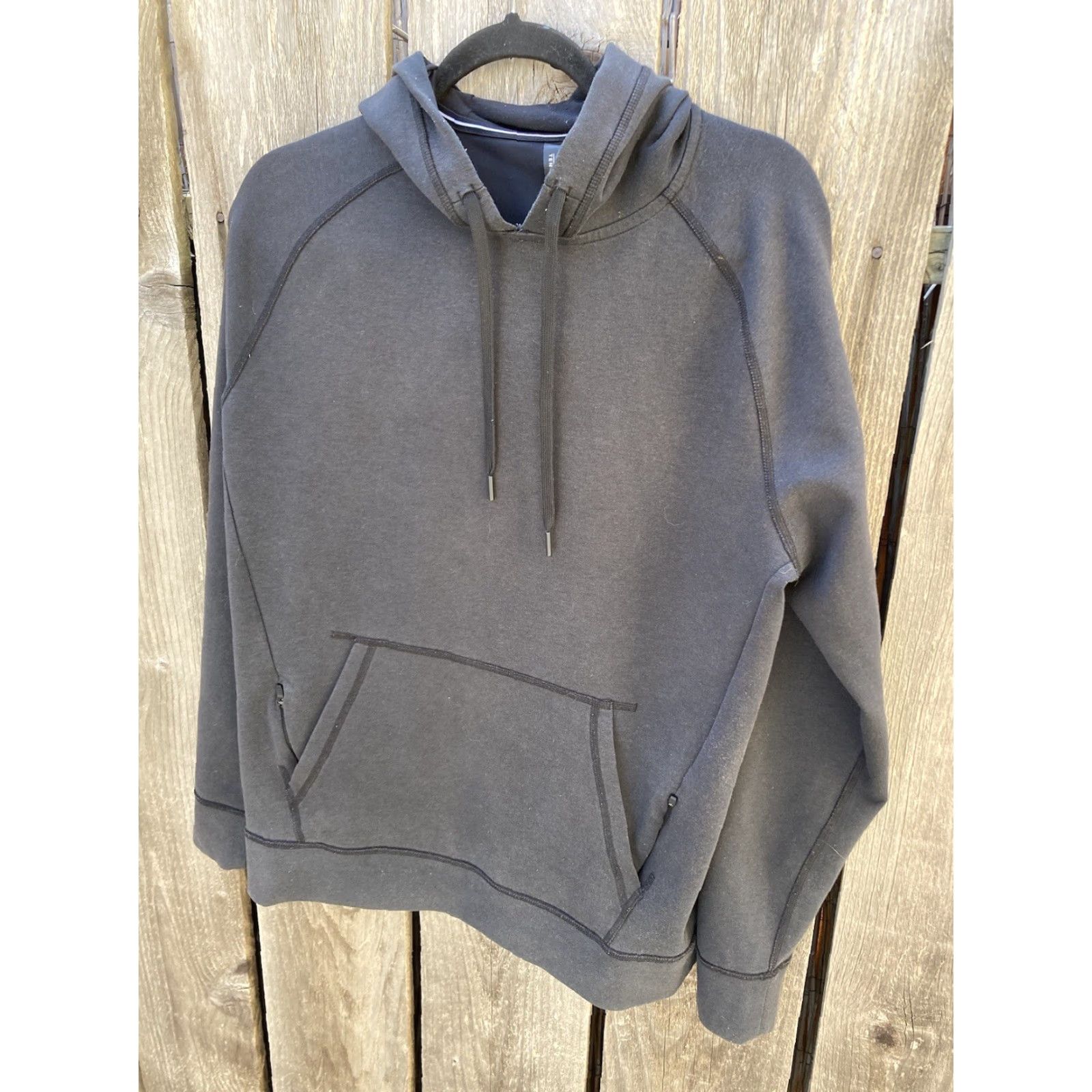 Ten Thousand Ten Thousand Hoodie Black Midweight Tech M Cotton PILLING Active Huckberry Mens Hoodie Pullover Logo Solid Black Size US M / EU 48-50 / 2 - 3 Thumbnail