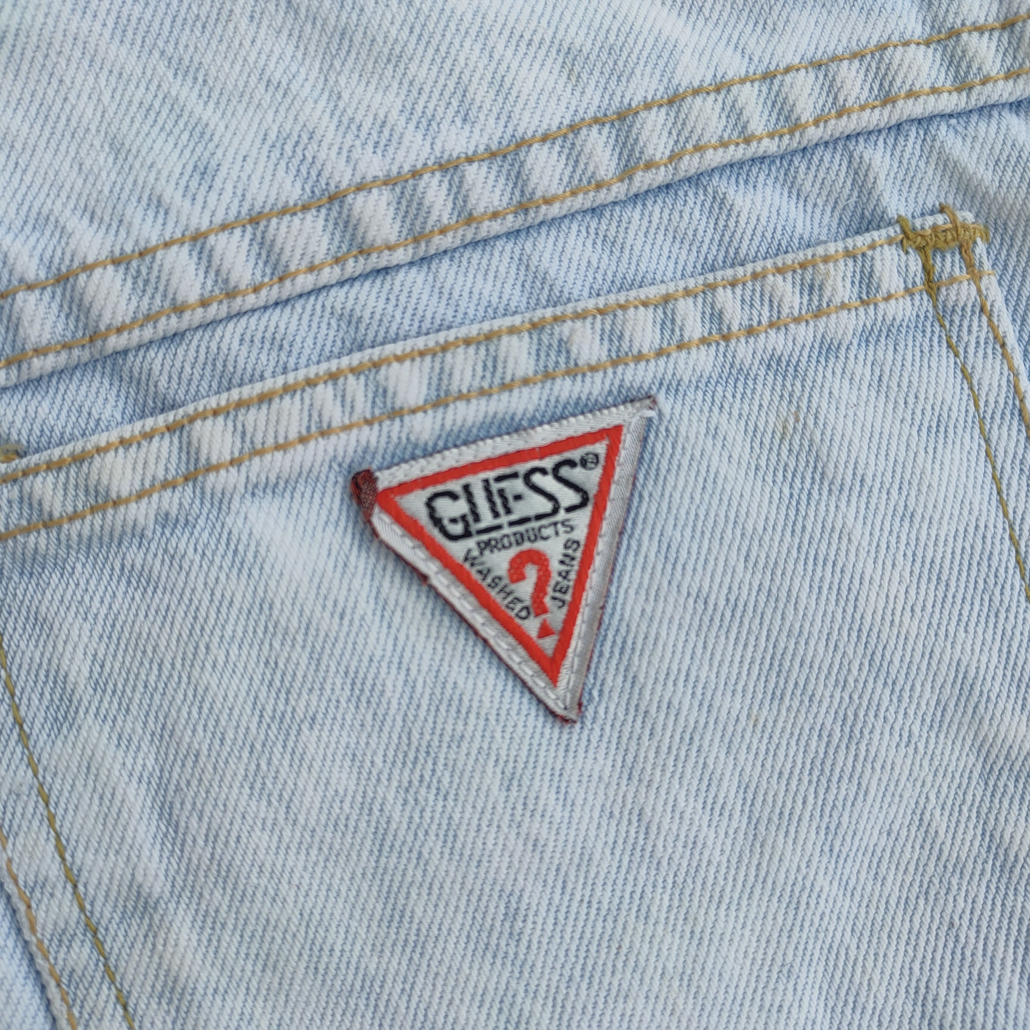 Guess GUESS x GEORGES MARCIANO LIGHT BLUE JEANS DENIM PANTS Size US 26 / EU 42 - 14 Thumbnail