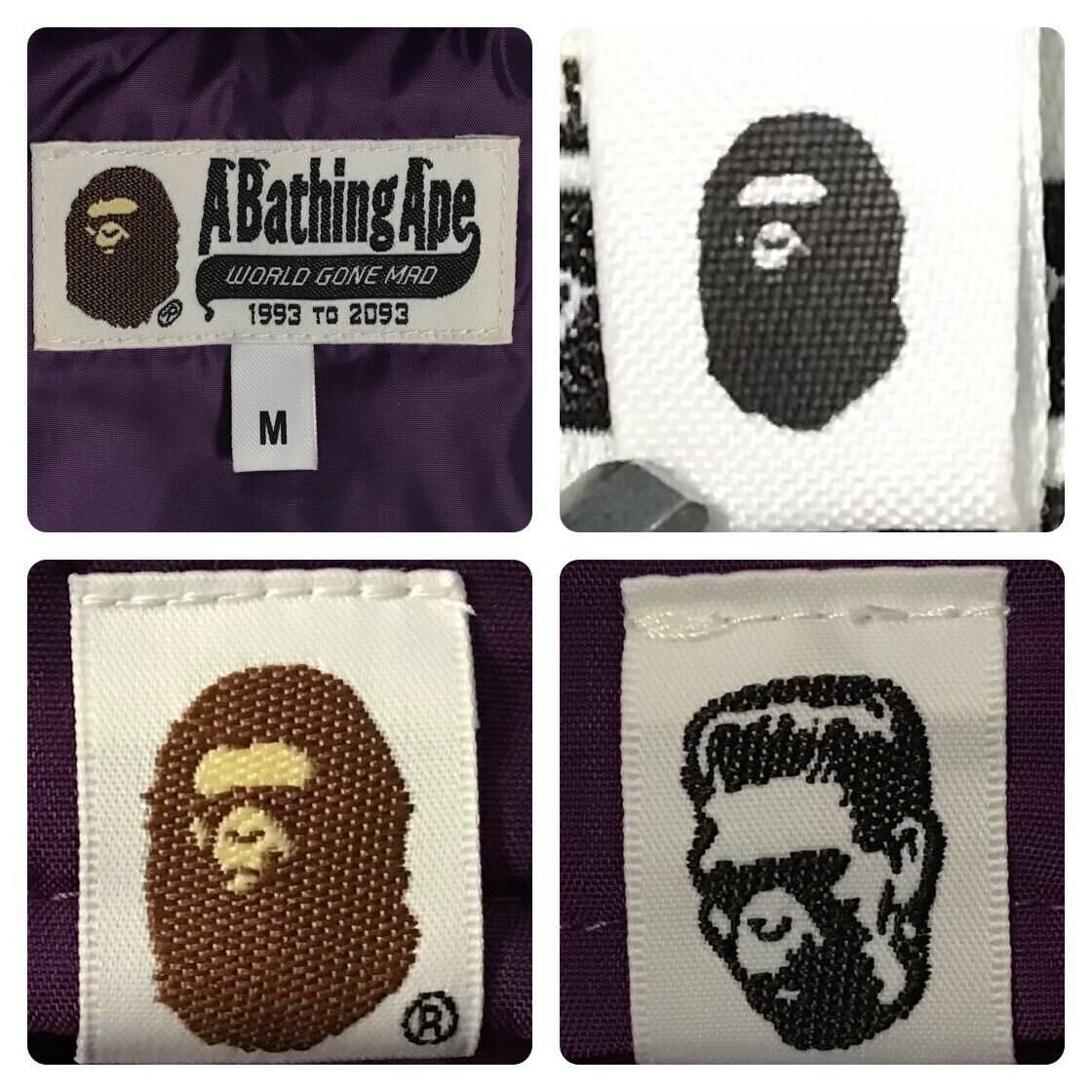 Bape Shark hoodie batting jacket purple x yellow a batting ape Size US M / EU 48-50 / 2 - 8 Thumbnail