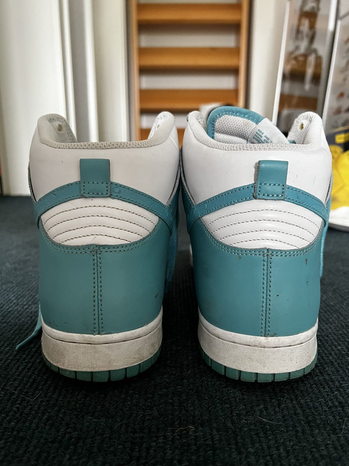 Nike Nike Dunk High Mineral Blue (2010) VERY RARE Size US 13 / EU 46 - 4 Thumbnail