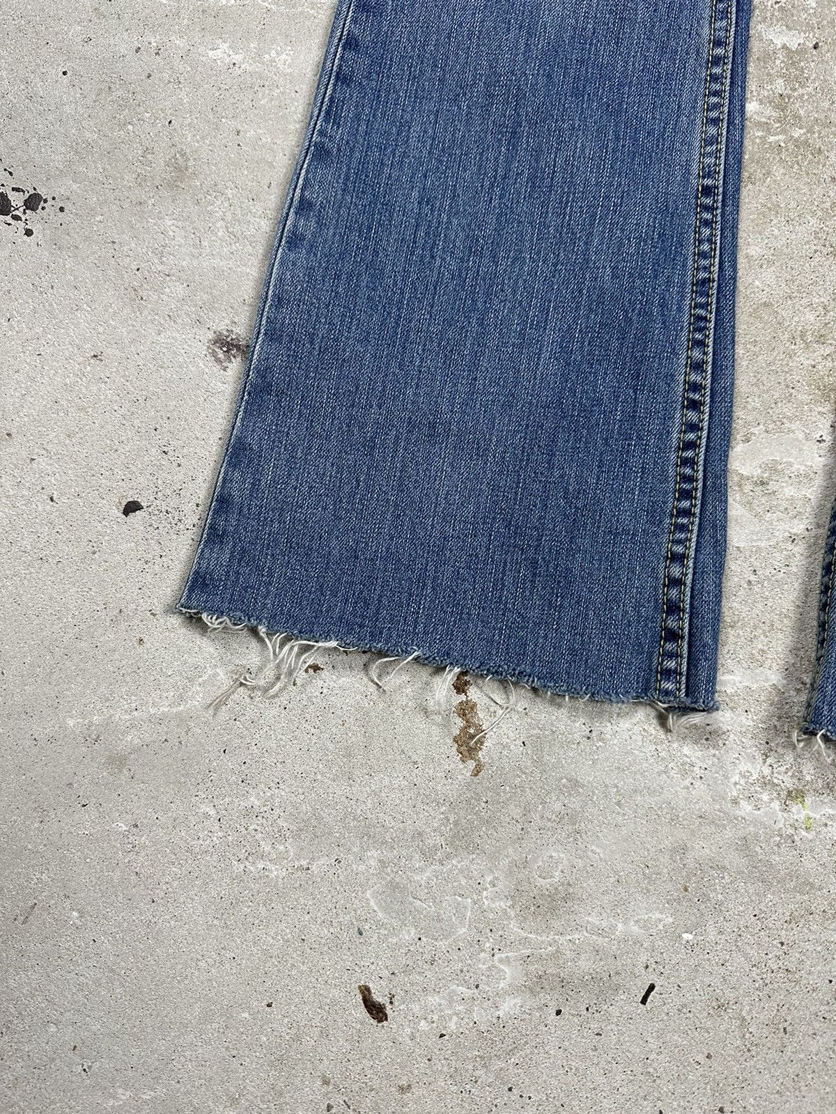 Lee × Vintage Vintage Y2K Lee Flared Bootcut Denim Pants Jeans Size US 28 / EU 44 - 4 Thumbnail