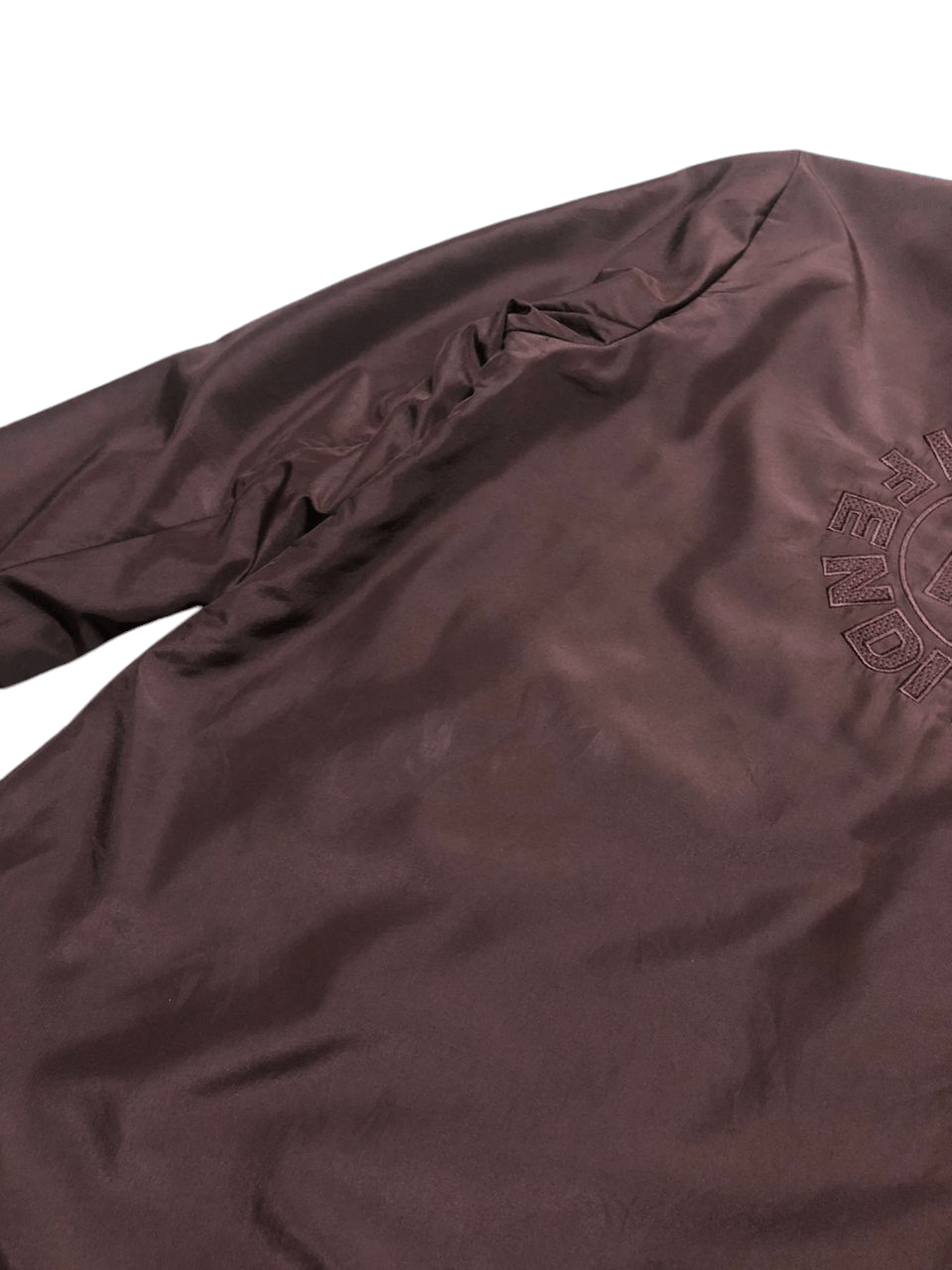 Fendi Vintage Fendi Mare Big Logo Monogram Lining Trenchcoat Size US L / EU 52-54 / 3 - 10 Thumbnail