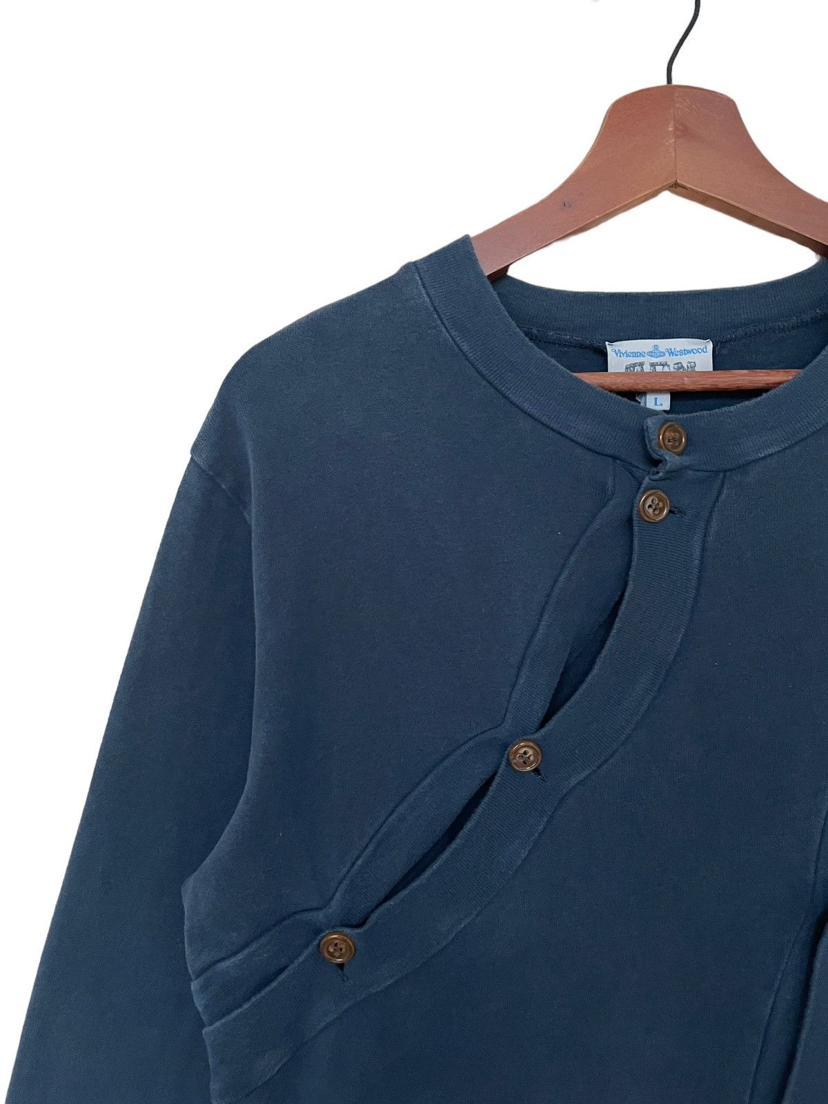 Vivienne Westwood Vintage Brand Vivienne Westwood Sweatshirt 1990s Size US L / EU 52-54 / 3 - 3 Thumbnail
