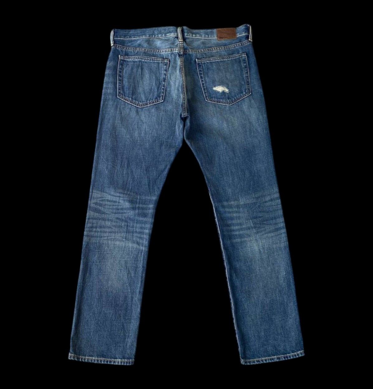 Gap VINTAGE Y2K GAP DISTRESSED GRUNGE DENIM Size US 33 - 8 Thumbnail