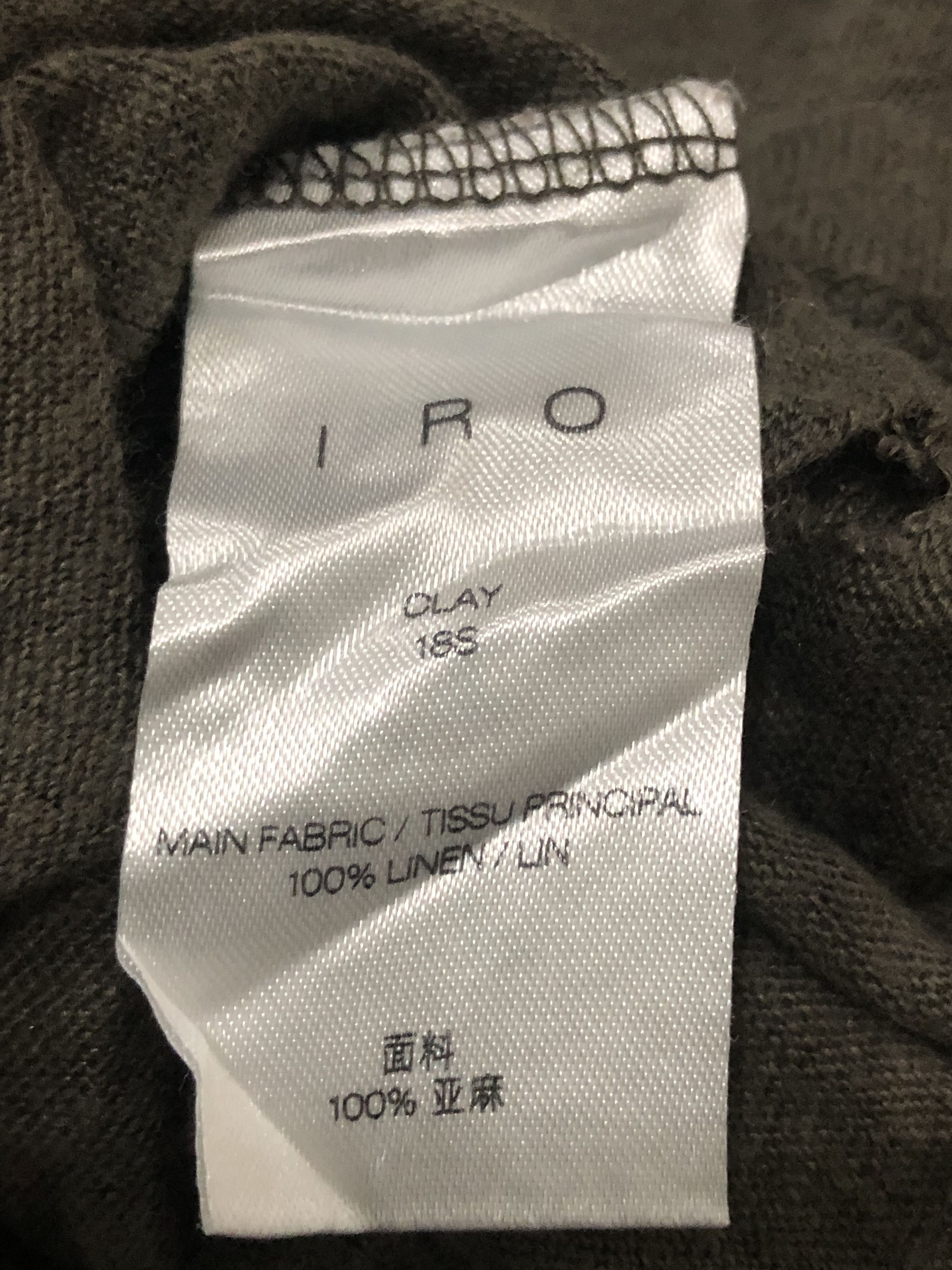 Designer × Iro French Fashion Brand IRO Distressed Design Size US S / EU 44-46 / 1 - 6 Thumbnail