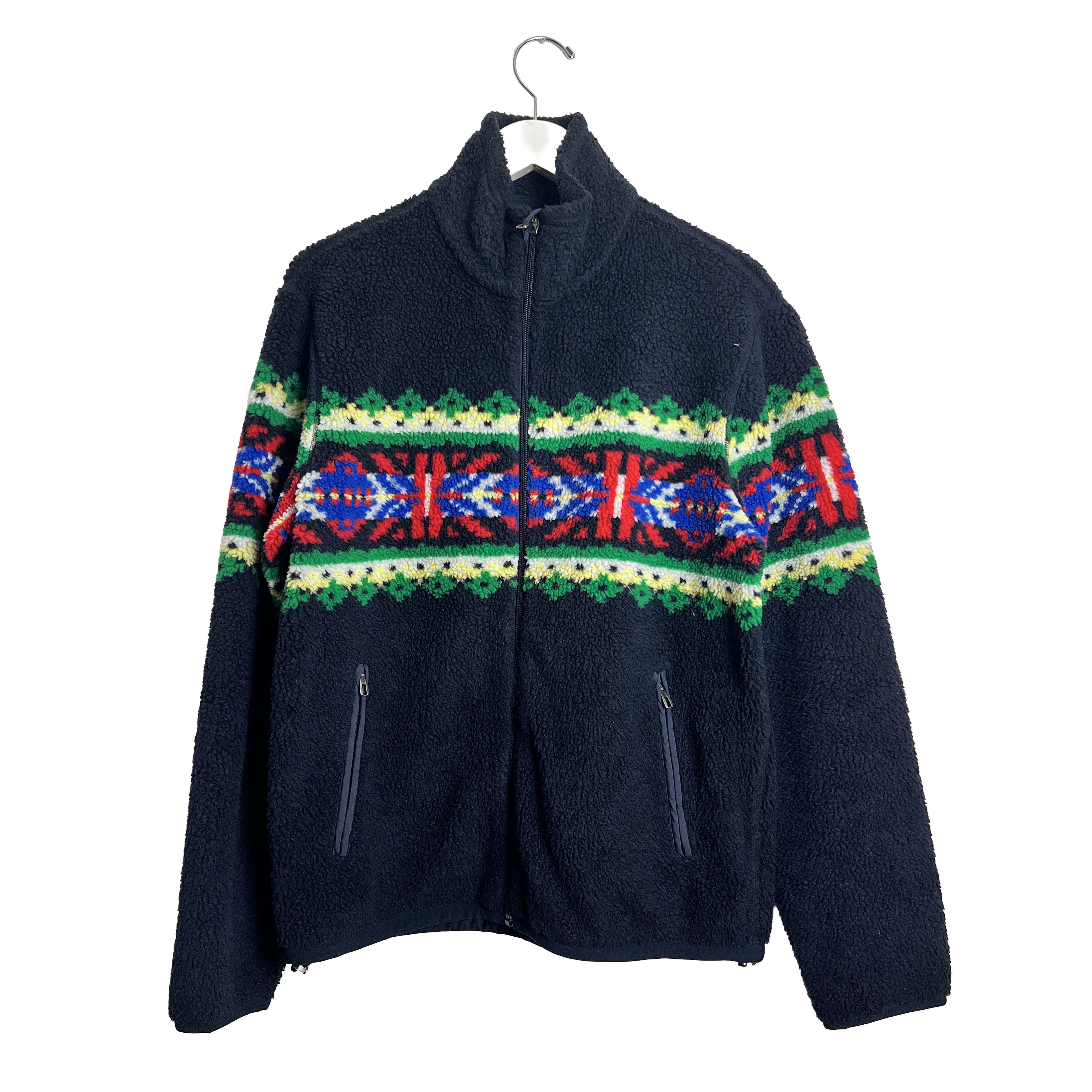 Polo Ralph Lauren Southwestern Navajo Full ZIp Fleece Jacket Size US M / EU 48-50 / 2 - 1 Thumbnail
