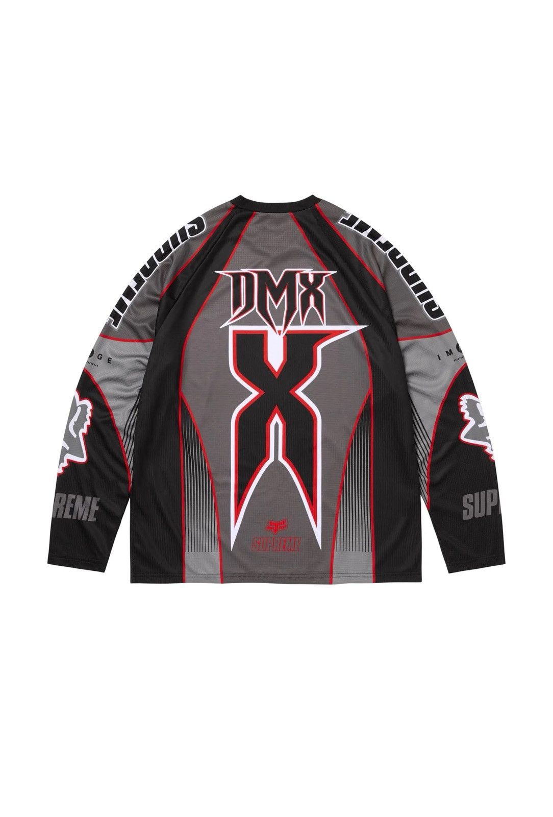 SUPREME× Fox Racing DMX Jersey Supreme Fox Racing DMX Jersey Black – Restock Ave