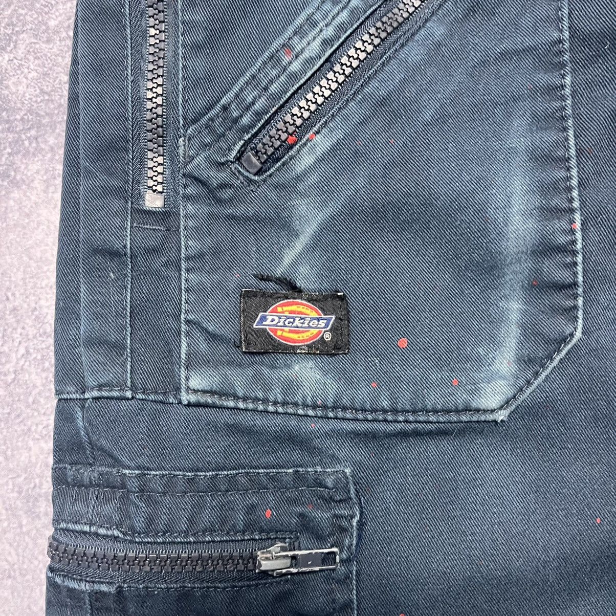Dickies × Vintage Vintage Dickies Redhawk Navy Trashed Cargo Workwear Pants Size US 30 / EU 46 - 8 Thumbnail