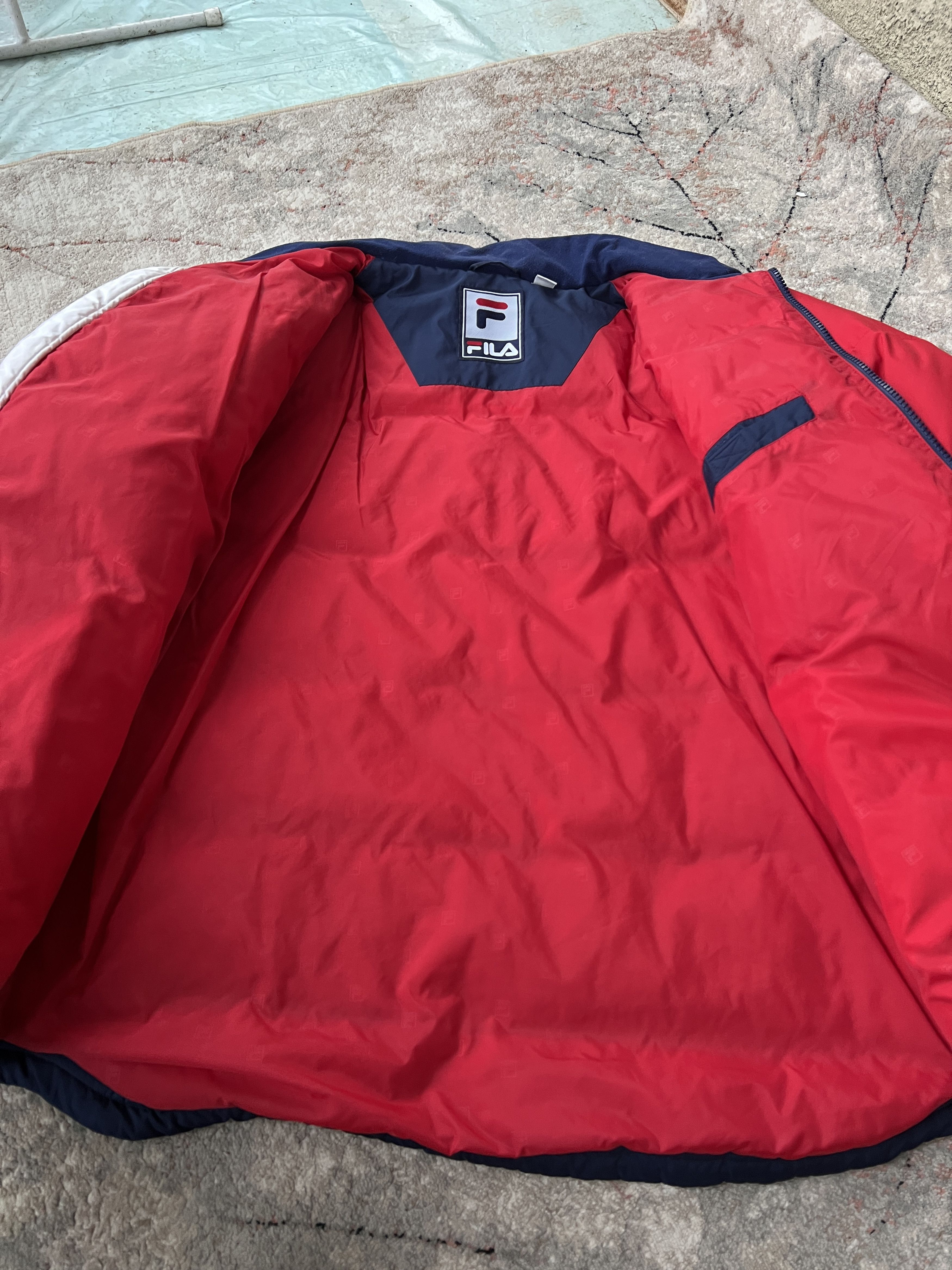 Fila Vintage Fila Down Jacket Size US XL / EU 56 / 4 - 12 Thumbnail