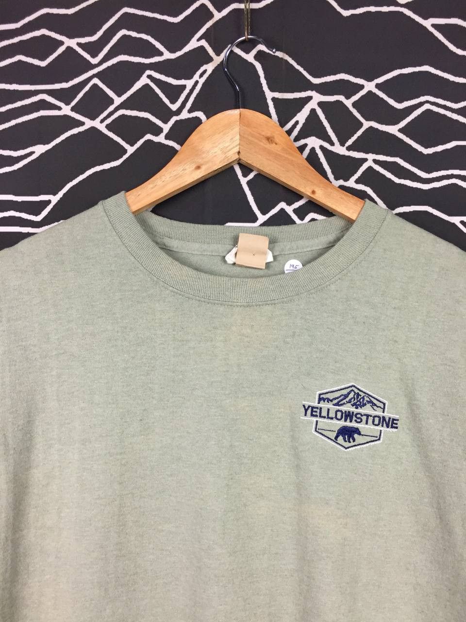 Vintage Vtg Eco Mountain Yellowstone USA National Park Tee Size US M / EU 48-50 / 2 - 3 Thumbnail