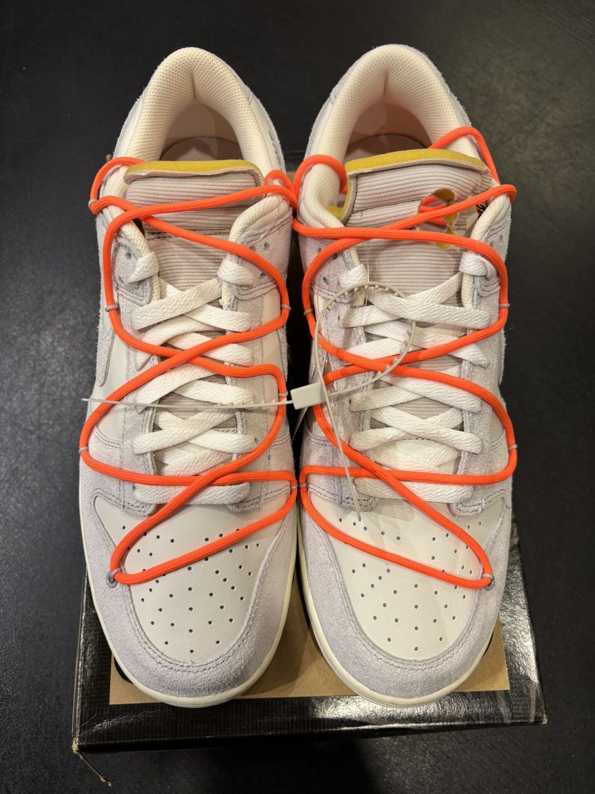 Nike × Off-White Nike Dunk Low ‘Off-White Lot 11’ Size US 14 / EU 47 - 4 Thumbnail