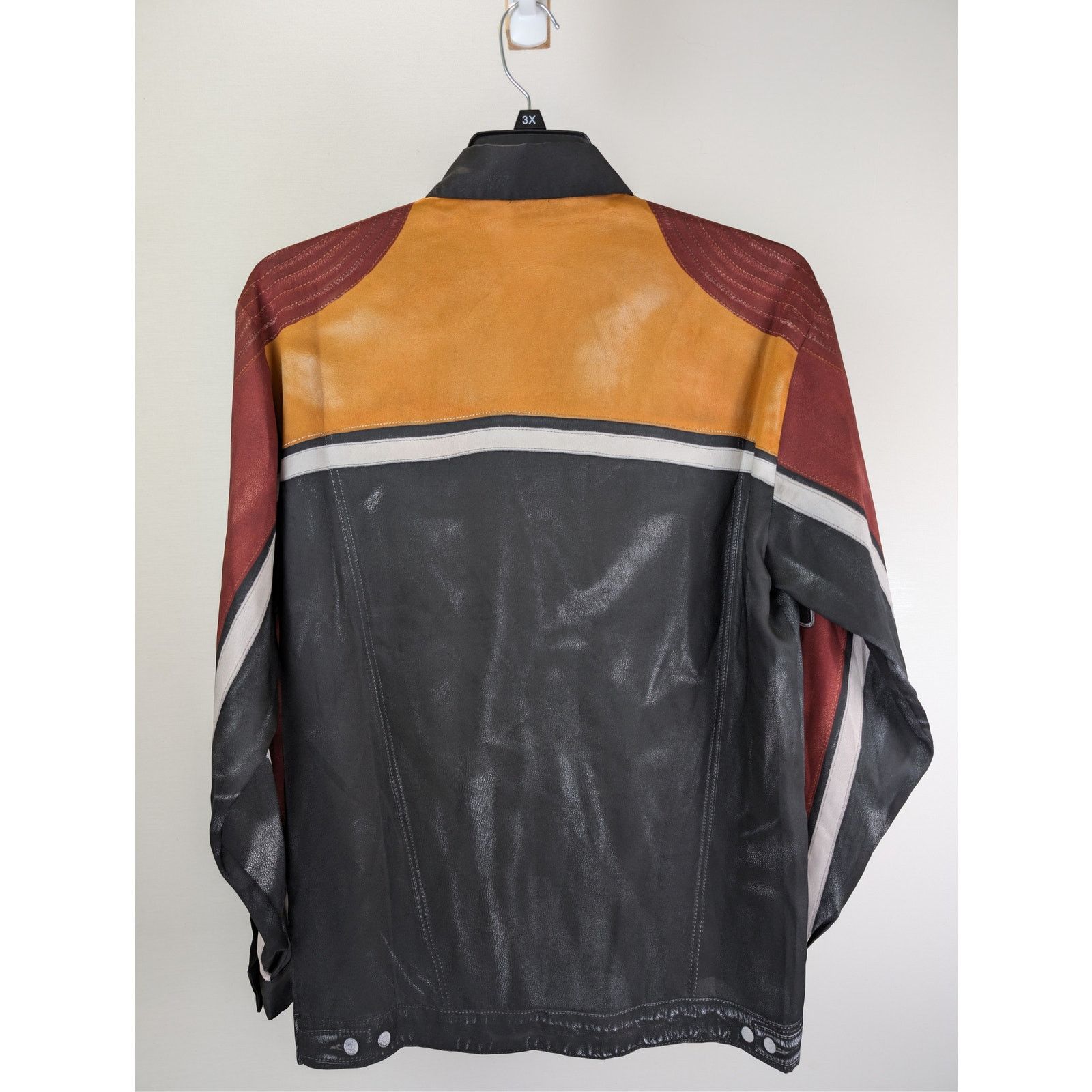 Diesel o1rshd1 S-Gilliam Biker-Jacket Effect Shirt in Black Size US L / EU 52-54 / 3 - 10 Thumbnail
