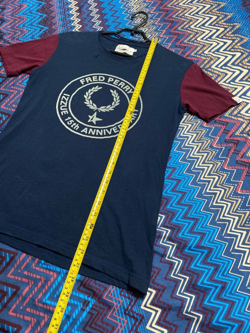 Fred Perry × Vintage Fred Perry Mens Vintage 90s Short Sleeve T-Shirt Crew Size US S / EU 44-46 / 1 - 11 Thumbnail
