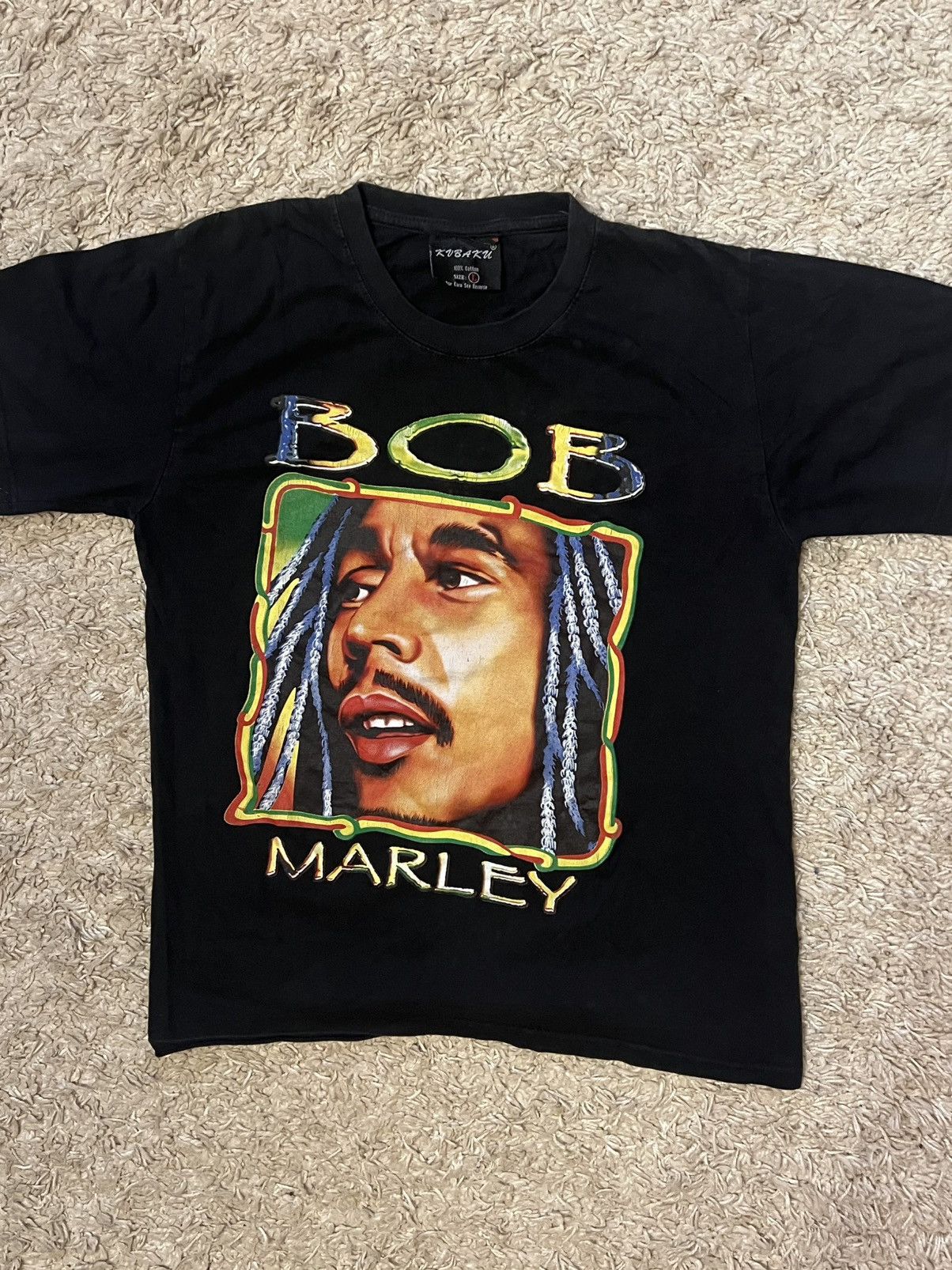 Bob Marley Bob Marley vintage tee 90’s rare Size US L / EU 52-54 / 3 - 1 Thumbnail