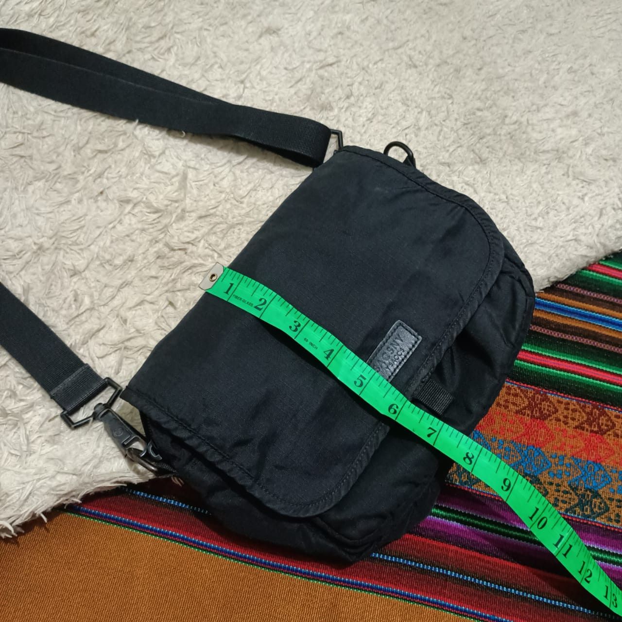 Yohji Yamamoto Yohji Yamamoto Sacsny Y'saccs black nylon shoulder bag Size ONE SIZE - 9 Thumbnail