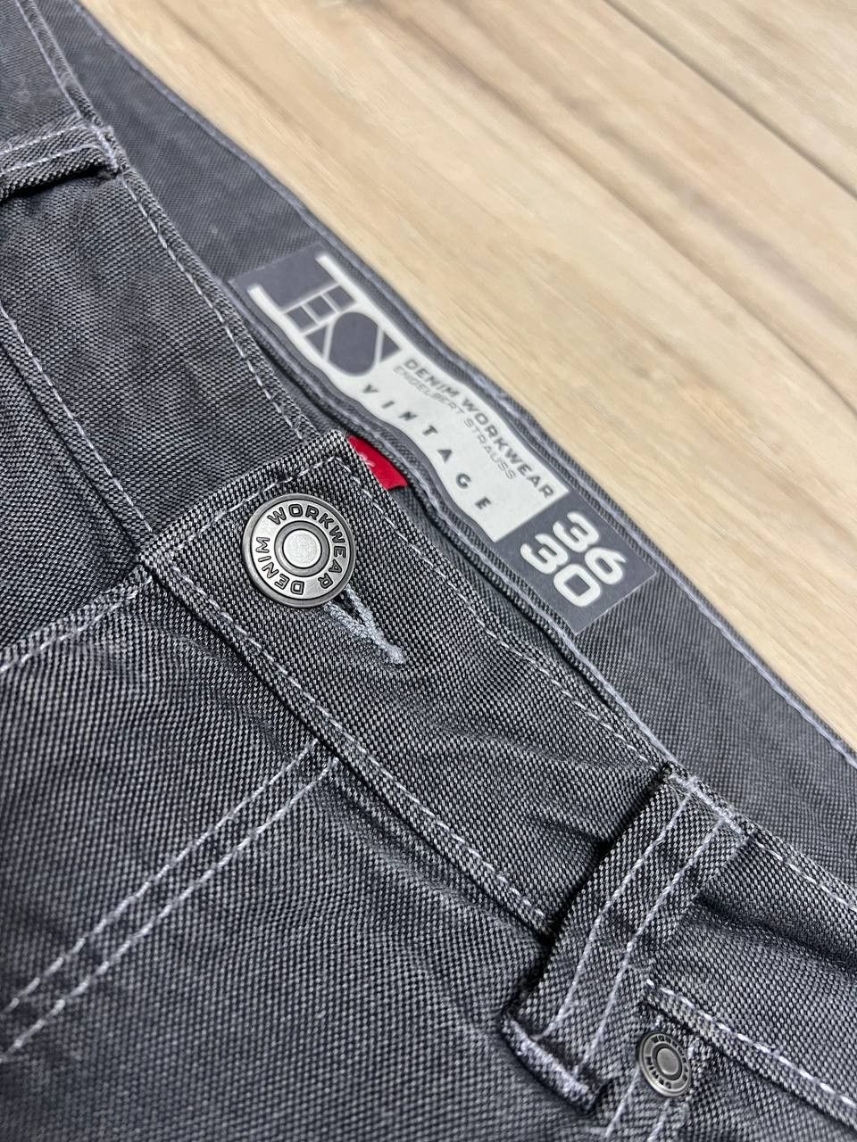 Other Engelbert Strauss Vintage Denim Pants Trousers Workwear Size US 36 / EU 52 - 6 Thumbnail