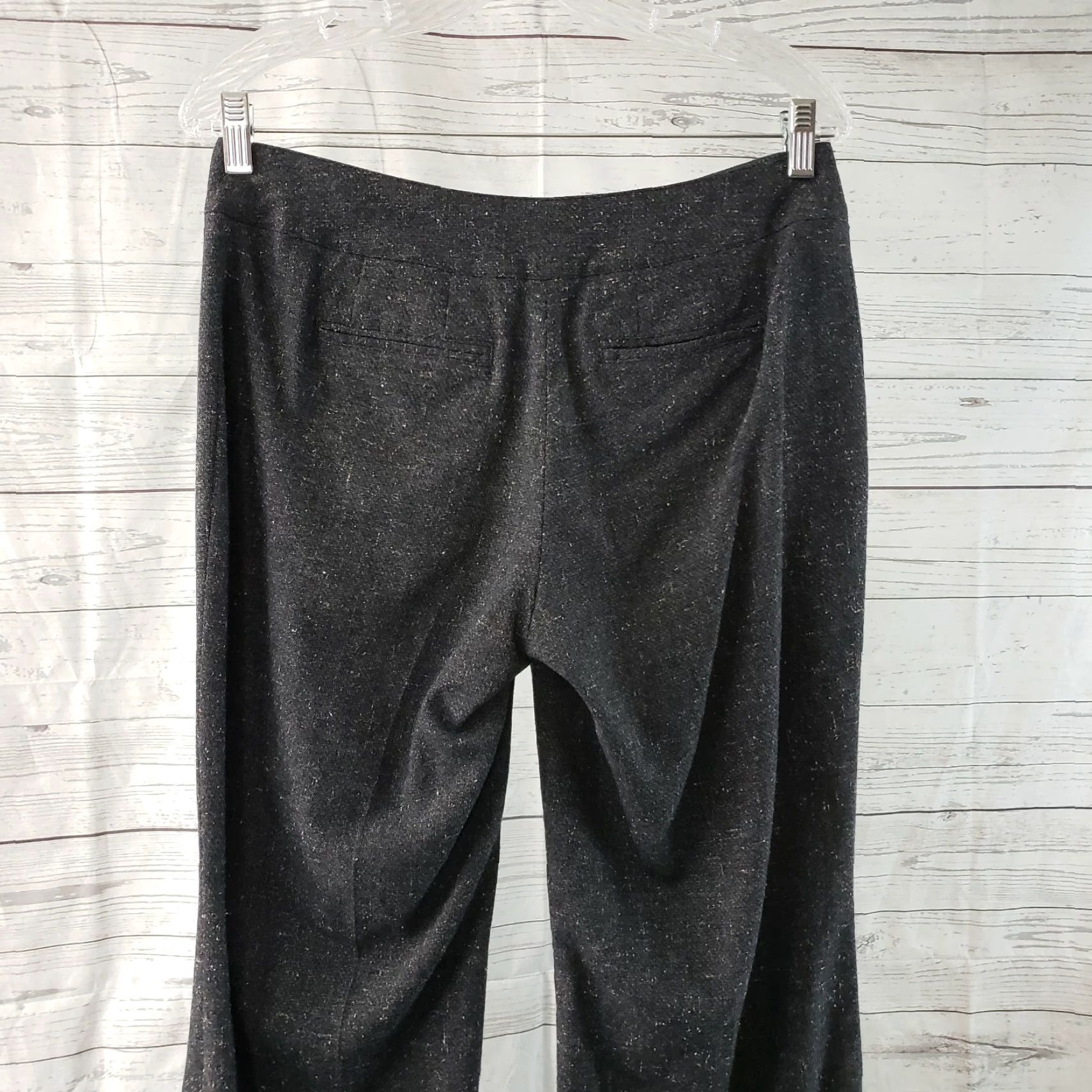 J. Jill J. Jill Womens Dress Pants Sz 6 Stretch Gray Tweed Mid Rise Viscose Blend Dress Pants Womens Size 28" / US 6 / IT 42 - 5 Thumbnail
