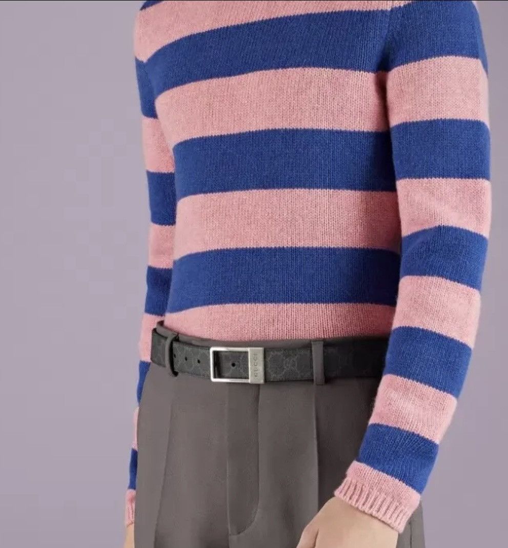 Gucci Gucci Striped Cashmere and Wool Crewneck Sweater size XL Size US XL / EU 56 / 4 - 5 Thumbnail