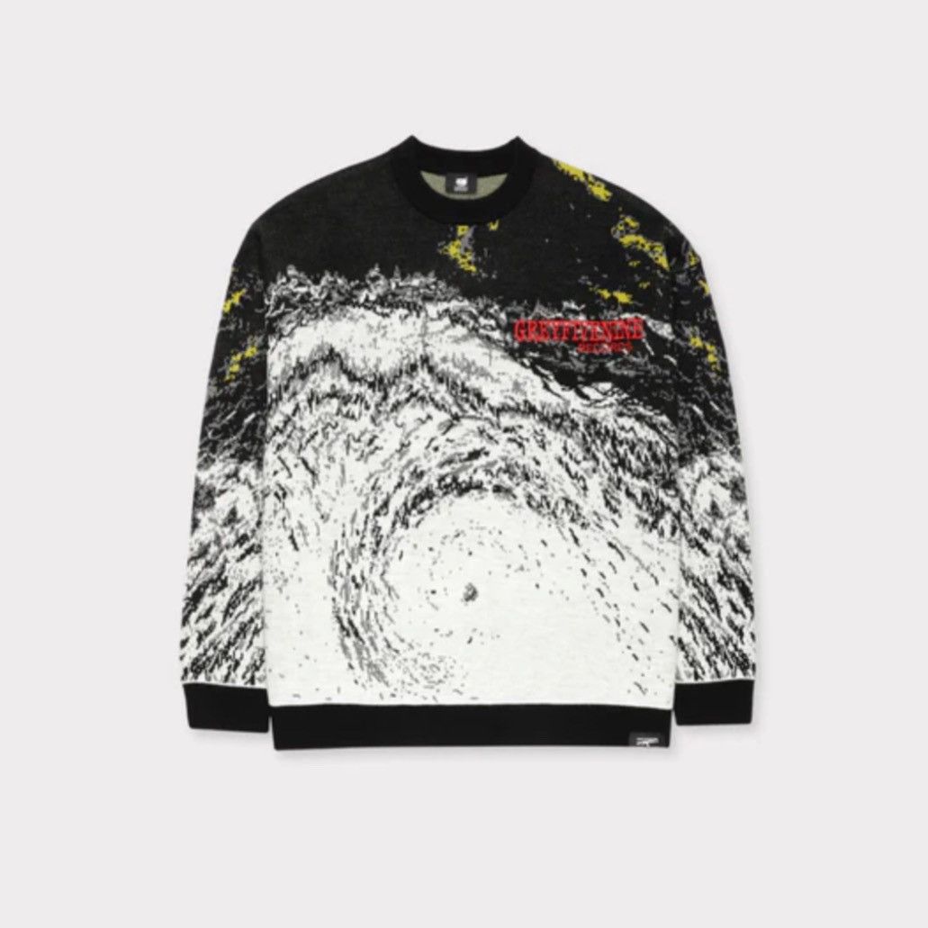 G59 Records DISASTER KNIT SWEATER Size US XXL / EU 58 / 5 - 2 Thumbnail
