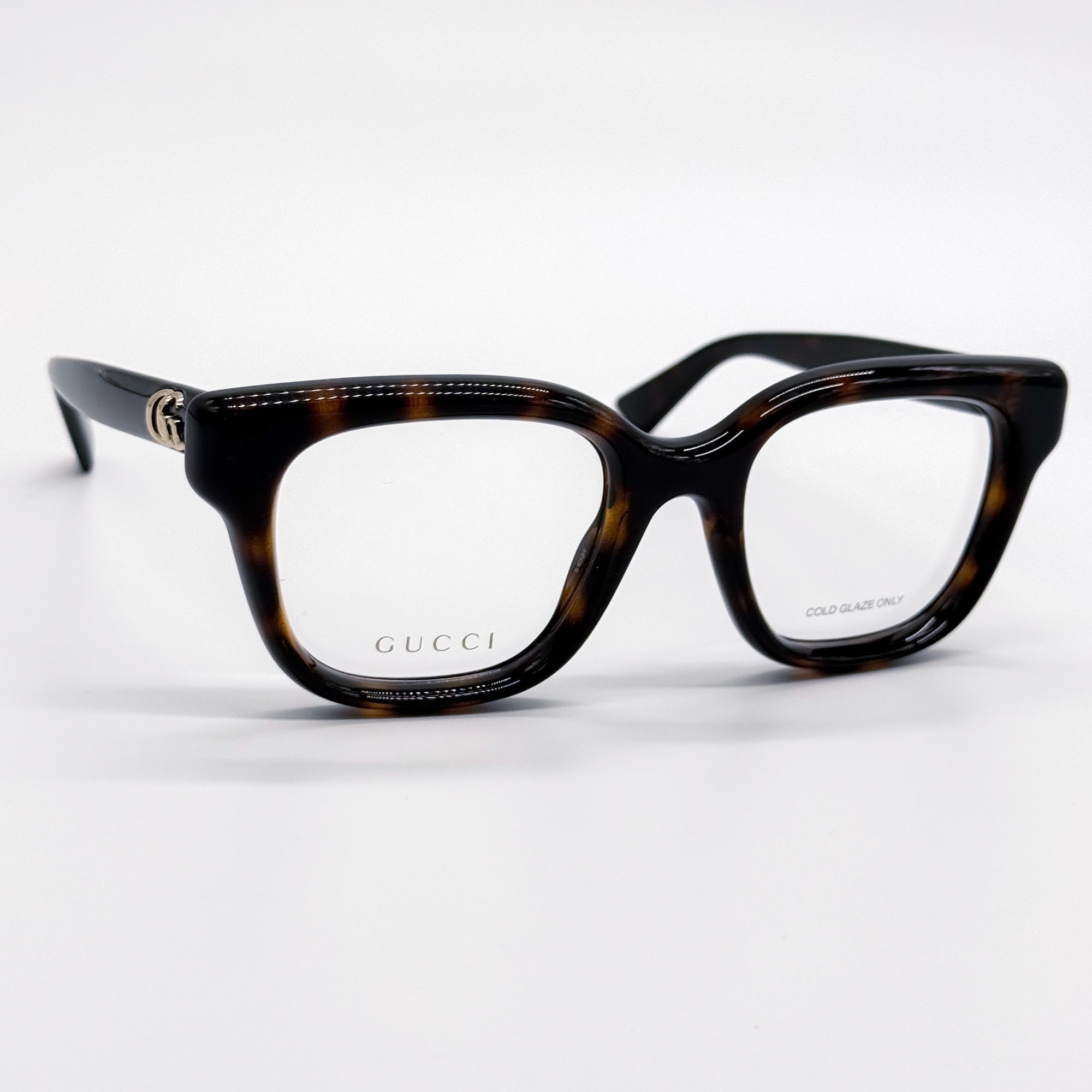 Gucci NEW GUCCI GG1831O 006 HAVANA BROWN WOMEN EYEGLASSES GUCCI Size ONE SIZE - 4 Thumbnail