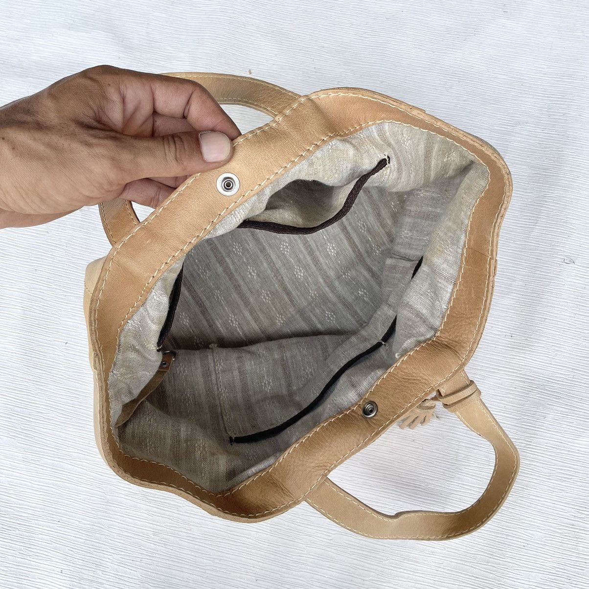 Leather × Vintage Vintage Loxwood Leather Tote Size ONE SIZE - 7 Thumbnail