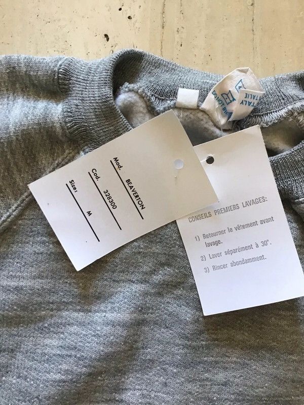 Nike DSWT 80s Nike vintage crewneck sweatshirt raglan Beaverton Size US M / EU 48-50 / 2 - 4 Thumbnail