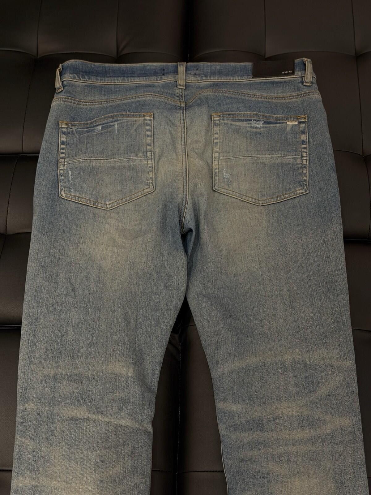 Amiri Size 36 - Amiri Blue Color Patch Jeans 100% Authentic Size US 36 / EU 52 - 10 Thumbnail