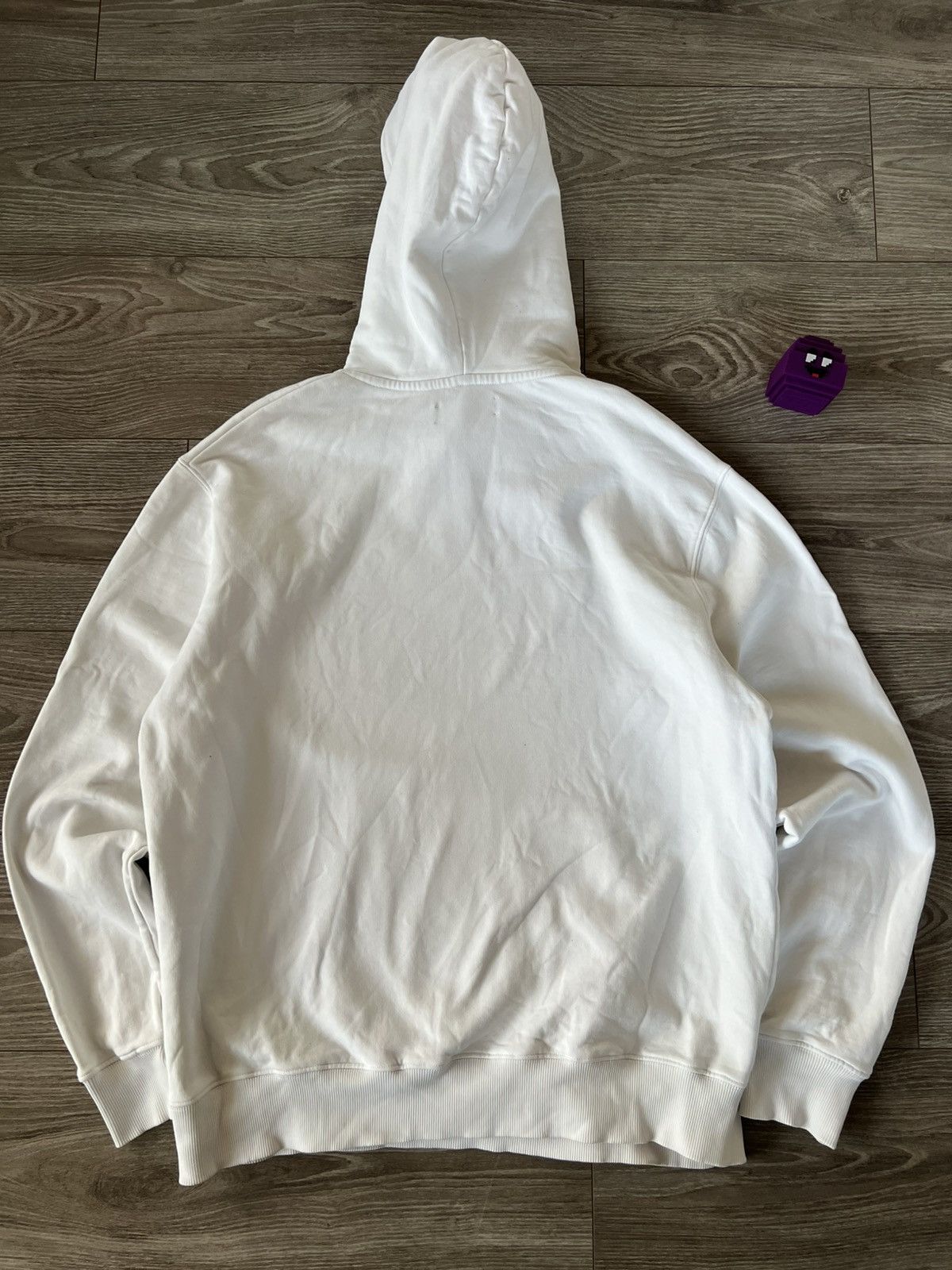 Samsoe Samsoe Samsoe Samsoe New Collection Printed Logo Basic White Hoodie Size US L / EU 52-54 / 3 - 18 Thumbnail