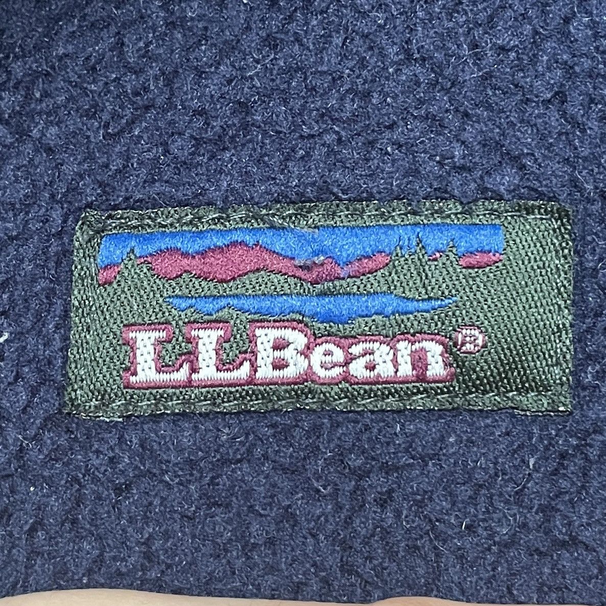 L.L. Bean Vintage Brand LL Bean Half Zipper Fleece 1990s Size US S / EU 44-46 / 1 - 9 Thumbnail