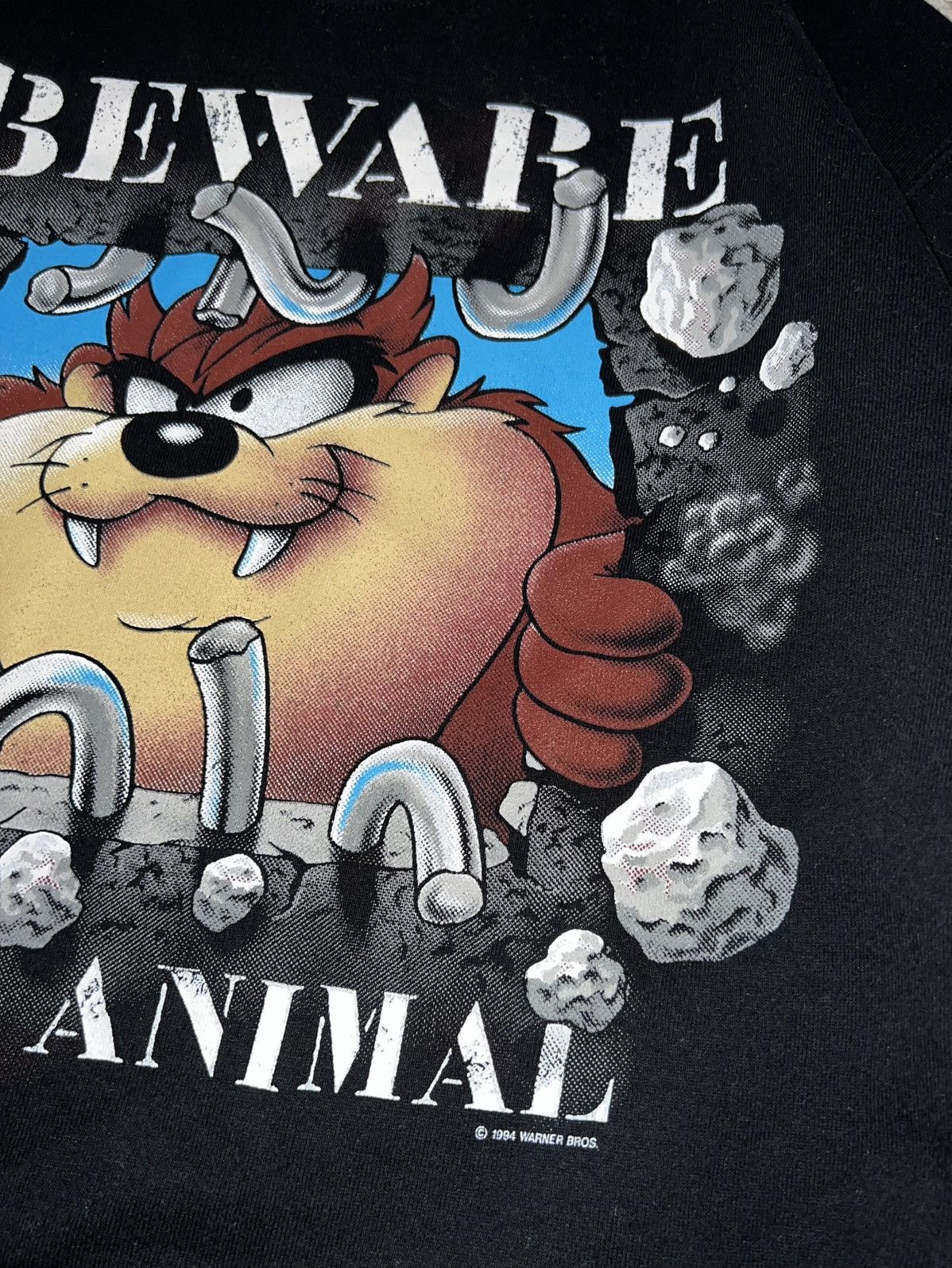 Jerzees × Vintage × Warner Bros VINTAGE 1994 WARNER BROS TASMANIAN DEVIL SWEATSHIRT CREWNECK Size US L / EU 52-54 / 3 - 3 Thumbnail