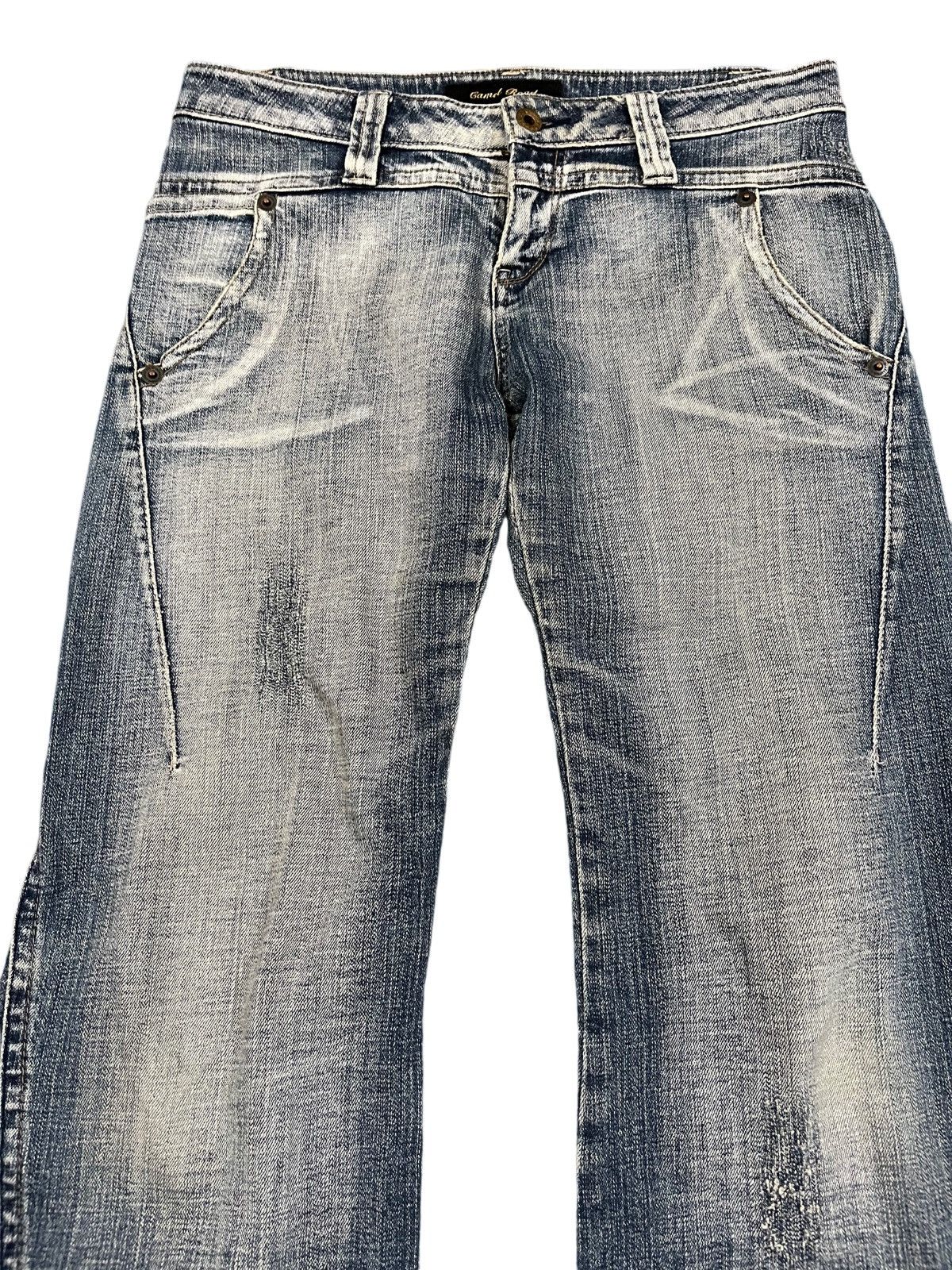 Camel × Vintage Vintage Camel Road Flare Bell Bottom Grunge Denim Size US 32 / EU 48 - 2 Thumbnail