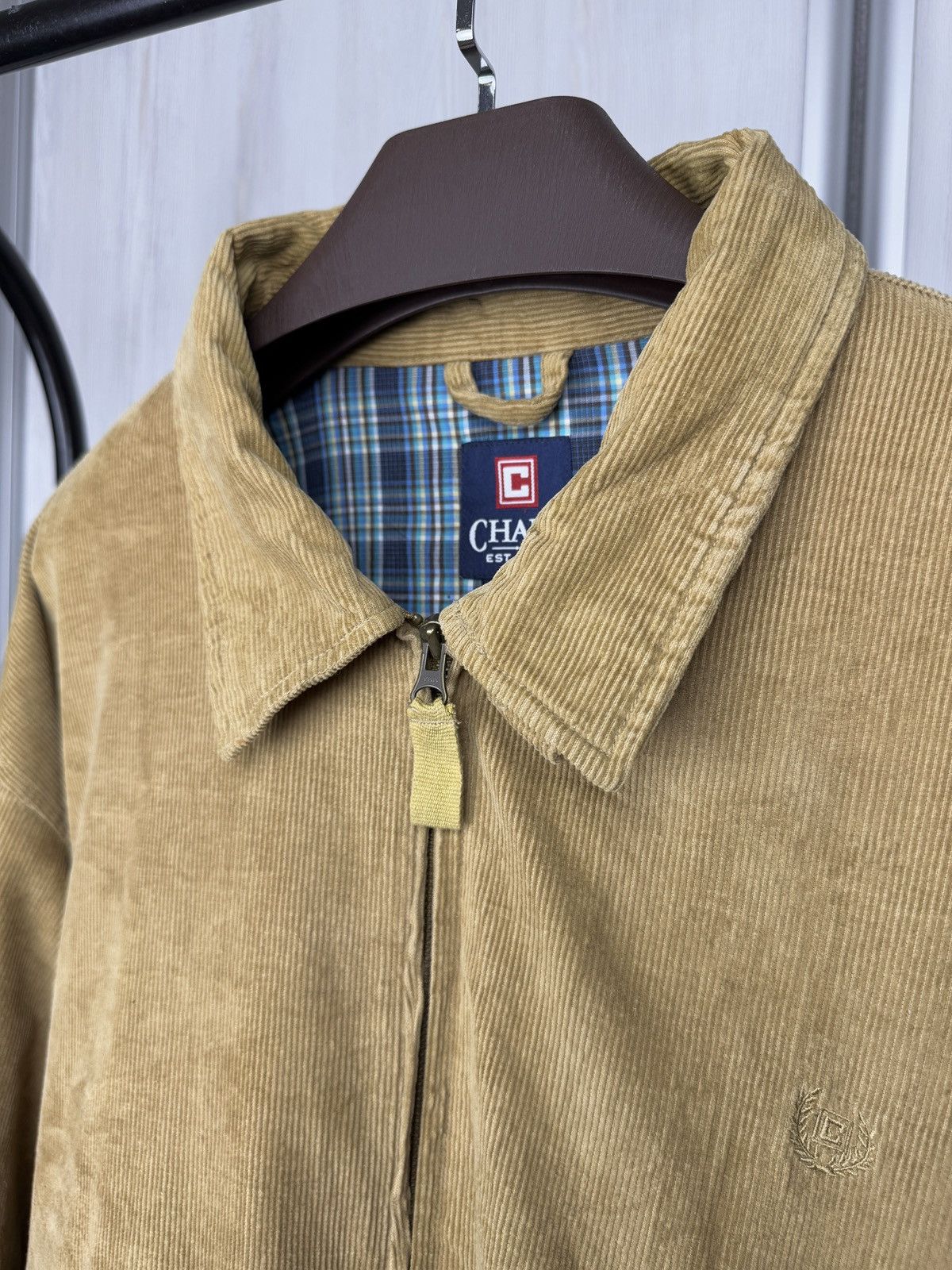 Chaps Ralph Lauren Vintage Chaps Ralph Lauren Corduroy Plaid Lined Chore Jacket Size US XXL / EU 58 / 5 - 5 Thumbnail