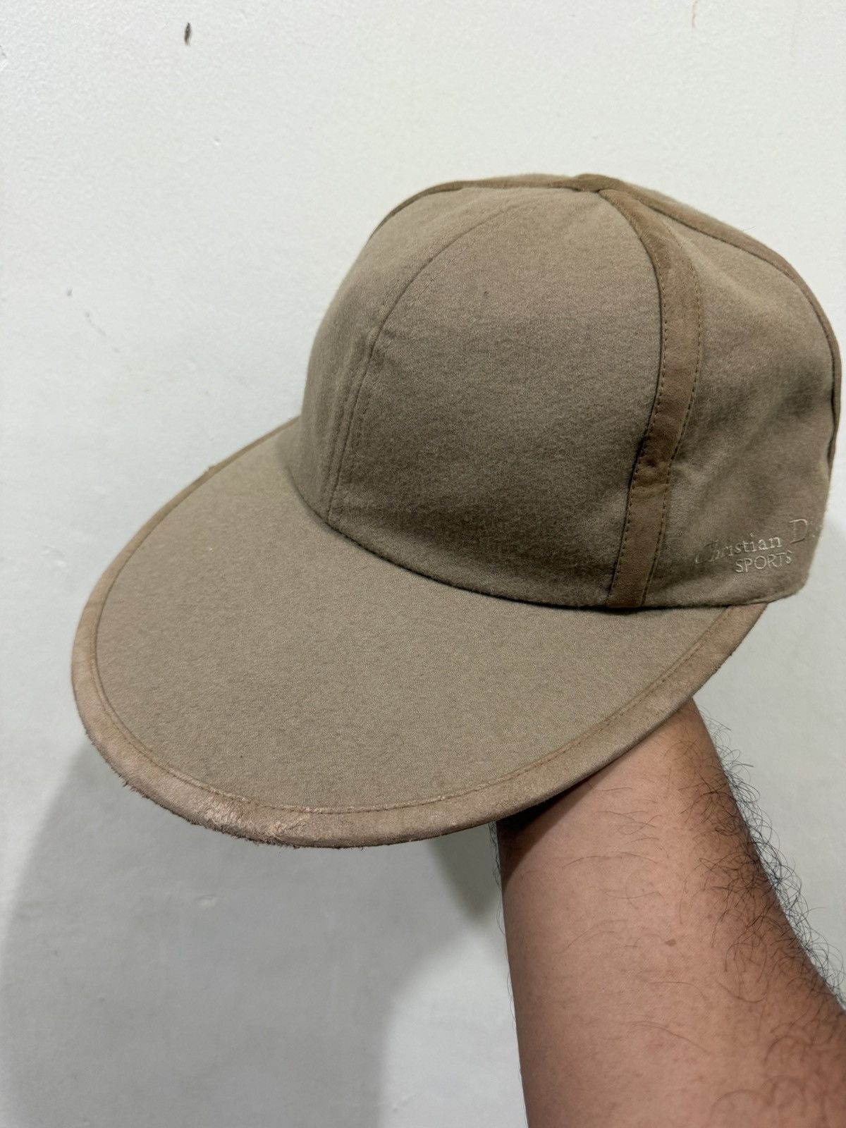Christian Dior Monsieur VTG Christian Dior Sport Sun Visor Hat Size ONE SIZE - 2 Thumbnail