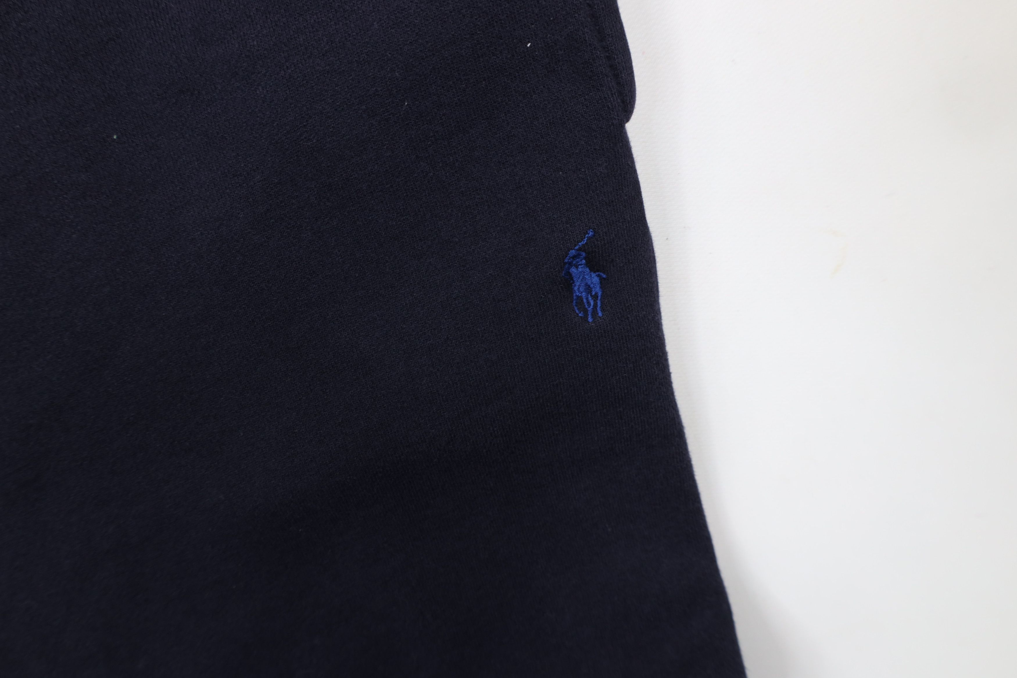 Ralph Lauren × Vintage Vintage 90s Ralph Lauren Wide Leg Sweatpants Navy Blue USA Size US 40 / EU 56 - 5 Thumbnail