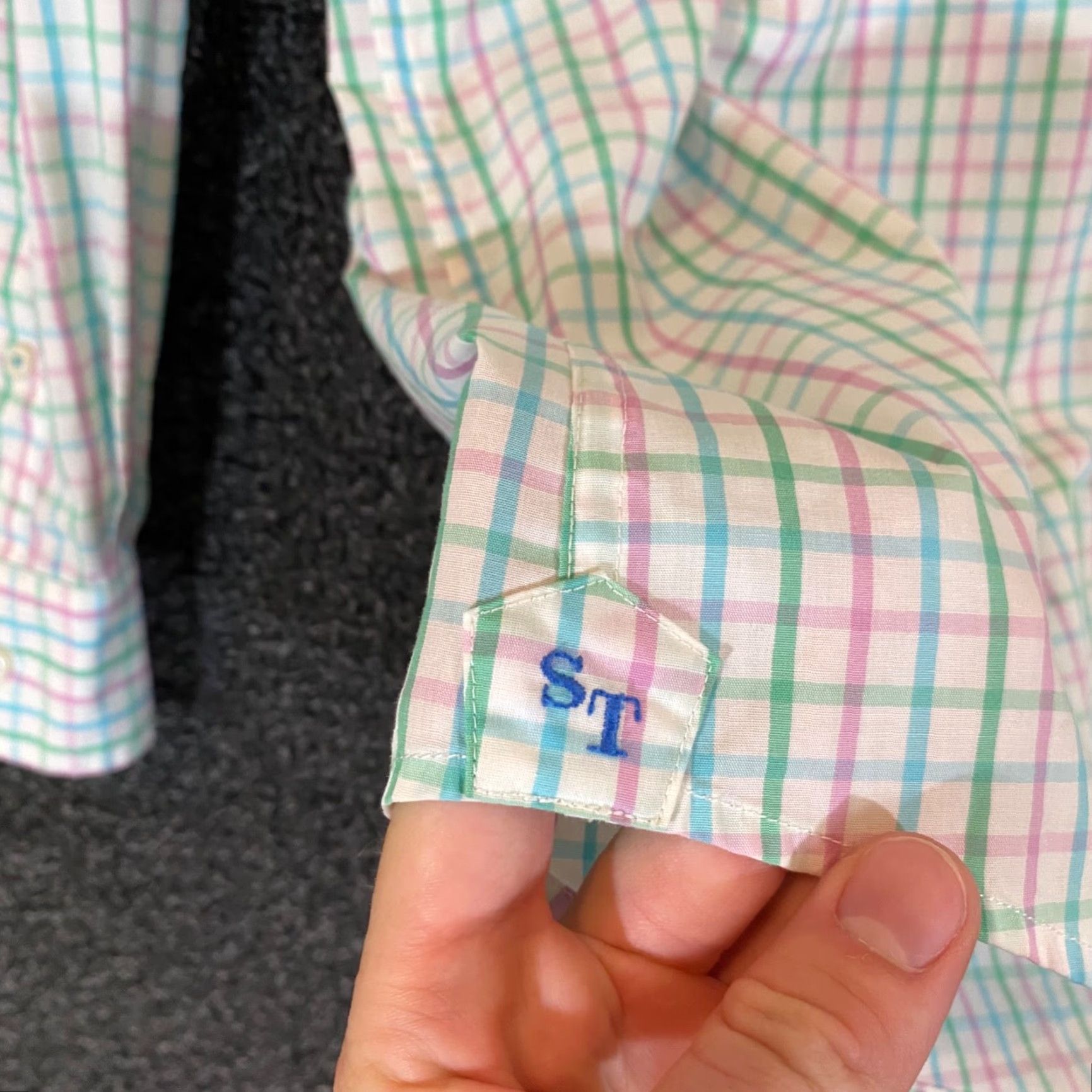 Southern Tide SOUTHERN TIDE Shirt Mens L Multicolor White Blue Plaid Button-Down Casual Classic Size US L / EU 52-54 / 3 - 6 Thumbnail