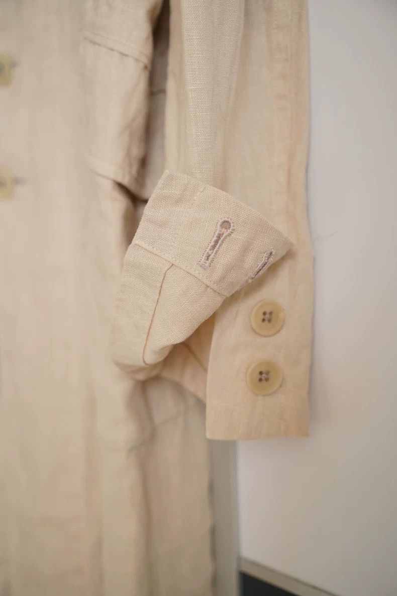 Yohji Yamamoto Yohji Yamamoto Yohji Yamamoto Linen Coat for Men Size US M / EU 48-50 / 2 - 3 Thumbnail