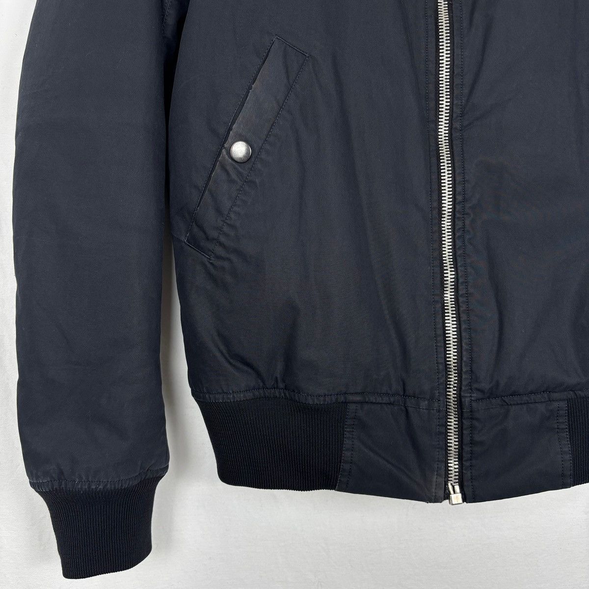 Rick Owens FW10 Rick Owens “PLINTH” Bomber Jacket Size US S / EU 44-46 / 1 - 5 Thumbnail