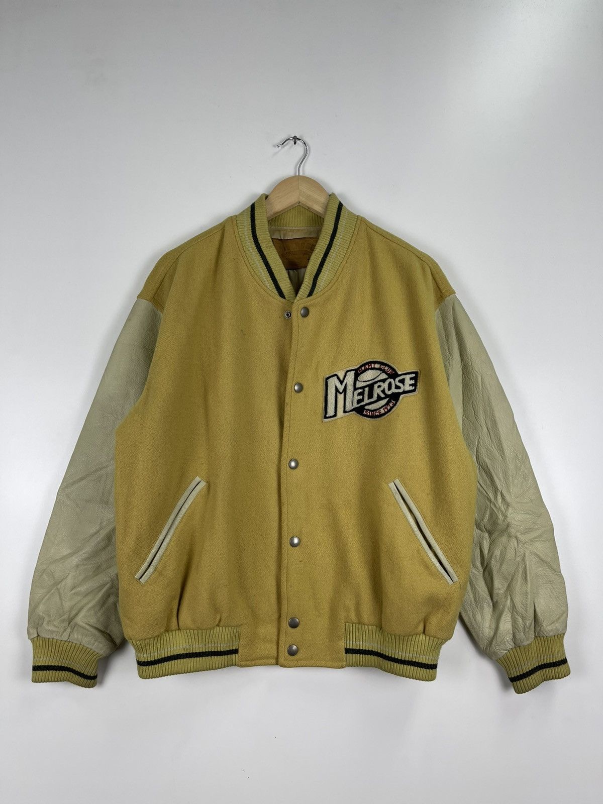 Melrose × Vintage Vintage Melrose Varsity Jacket Size US L / EU 52-54 / 3 - 2 Thumbnail
