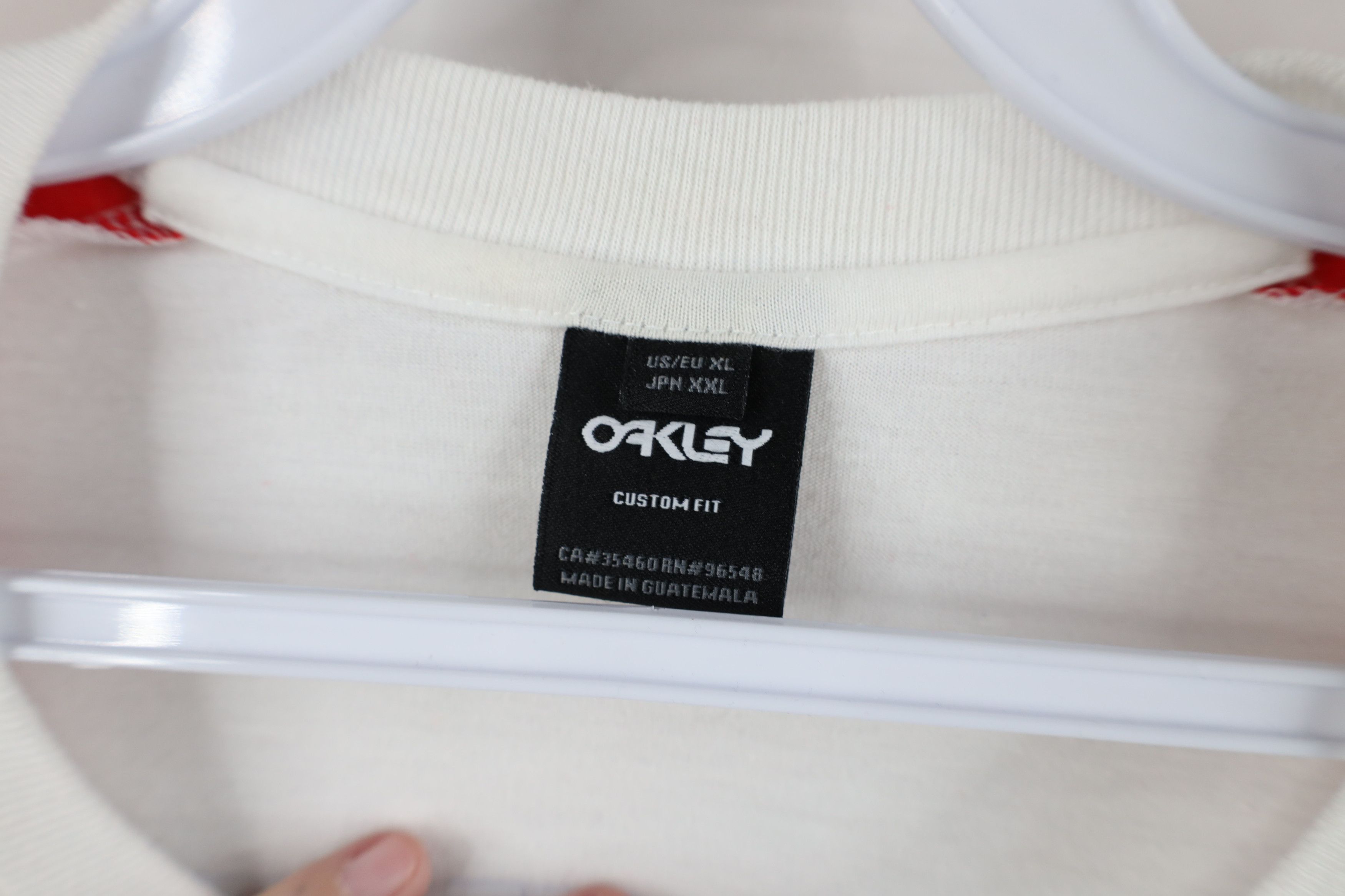 Oakley × Vintage Vintage Oakley Factory Pilot 3/4 Sleeve Baseball T-Shirt Size US XL / EU 56 / 4 - 8 Thumbnail