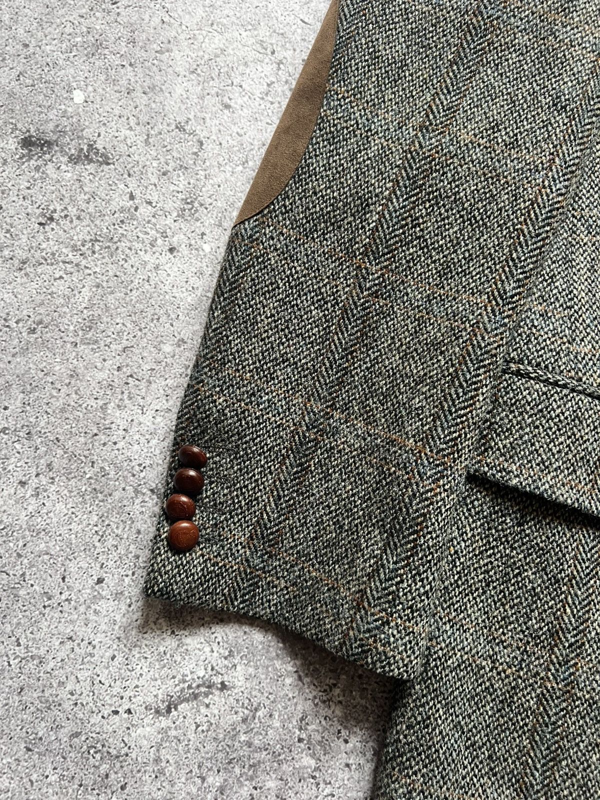 Harris Tweed Harris Tweed Mario Barutti Wool Blazer Jacket Men's Size 40L - 5 Thumbnail