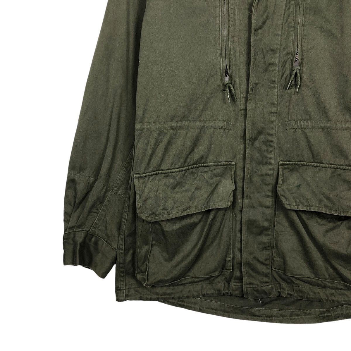 Vintage 🔥VINTAGE CHORE MILITARY JACKET C 92 H. ROQUETTE US NAVY Size US M / EU 48-50 / 2 - 6 Thumbnail