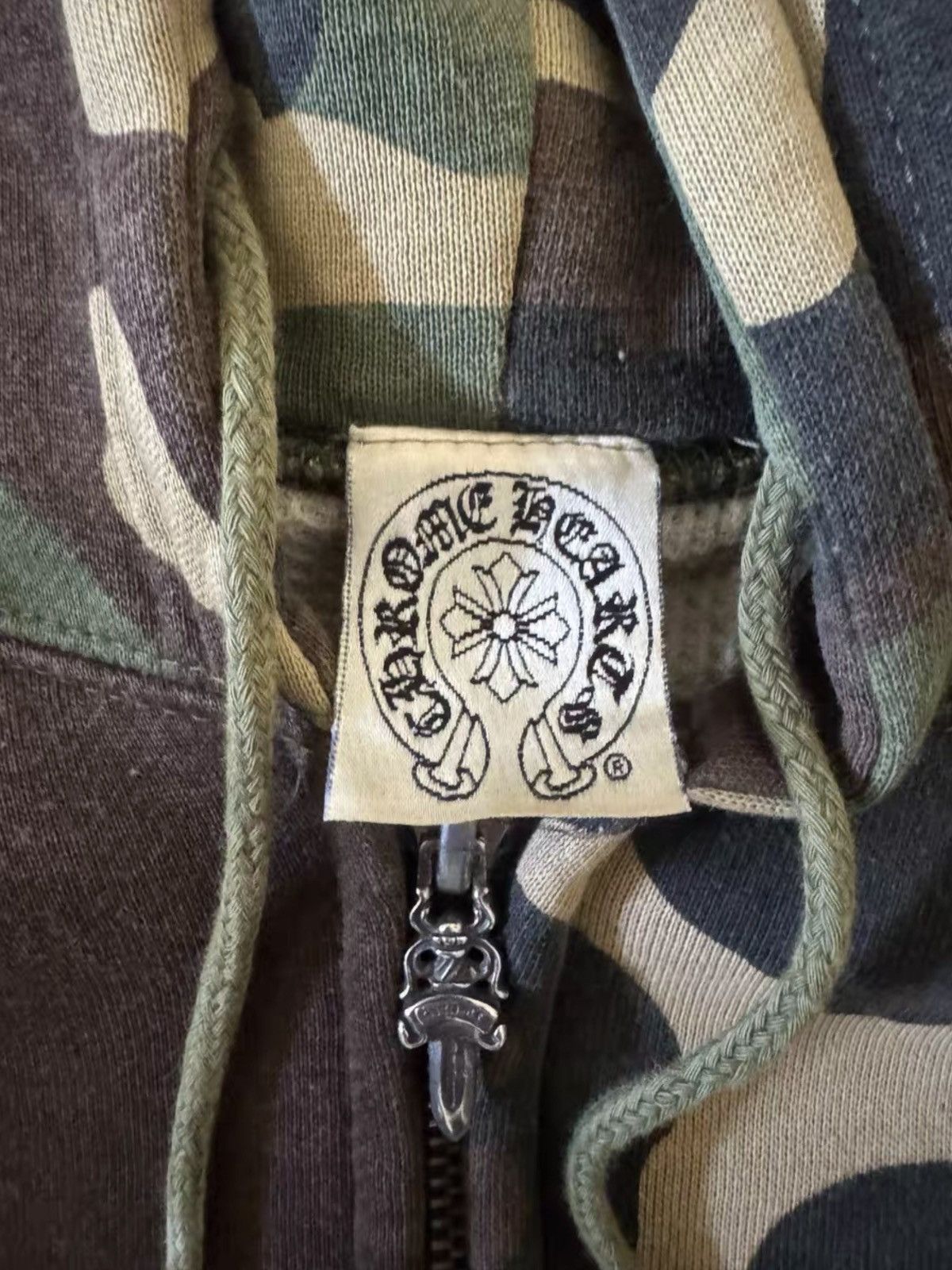 Chrome Hearts Chrome hearts leather patch camo hoodie Size US L / EU 52-54 / 3 - 4 Thumbnail