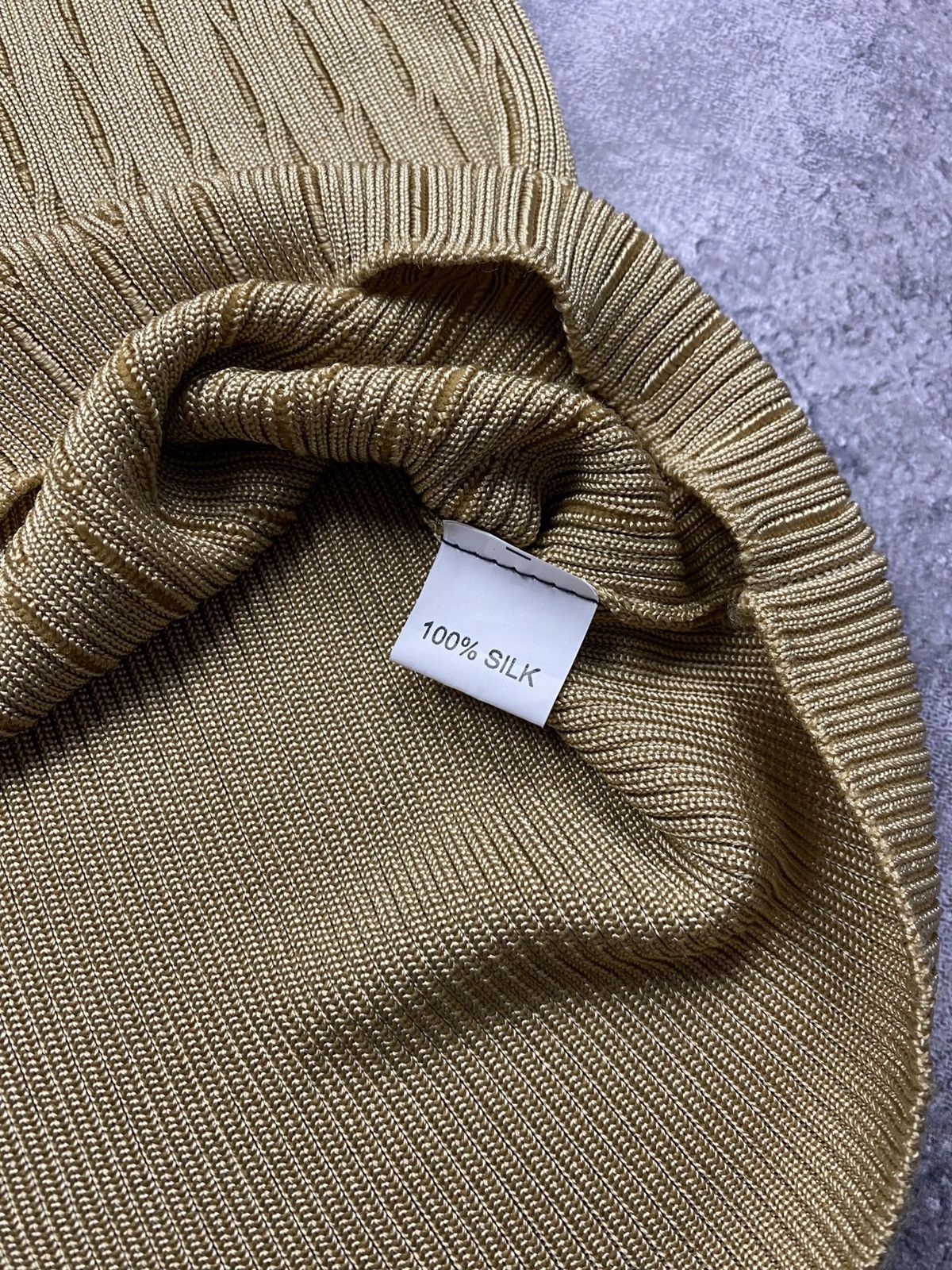 Salvatore Ferragamo Silk Tank Top Rare Striped Shirt 90s