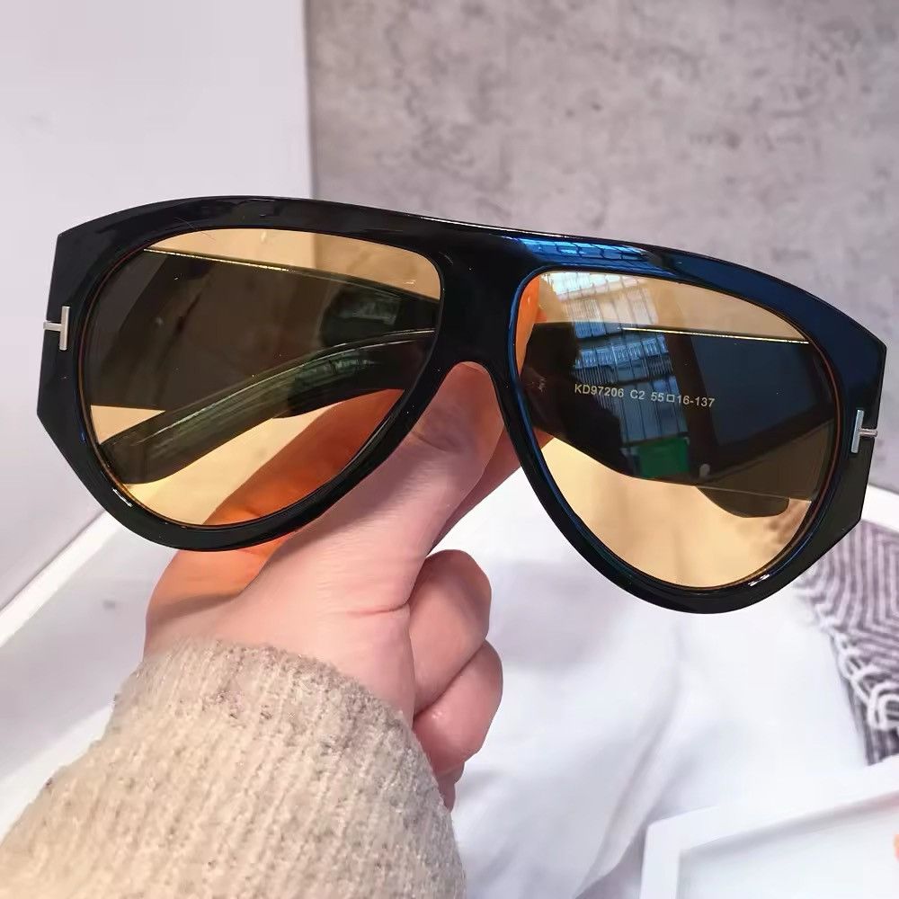 Electric Visual oversize wide leg stripe sunglasses Size ONE SIZE - 3 Thumbnail