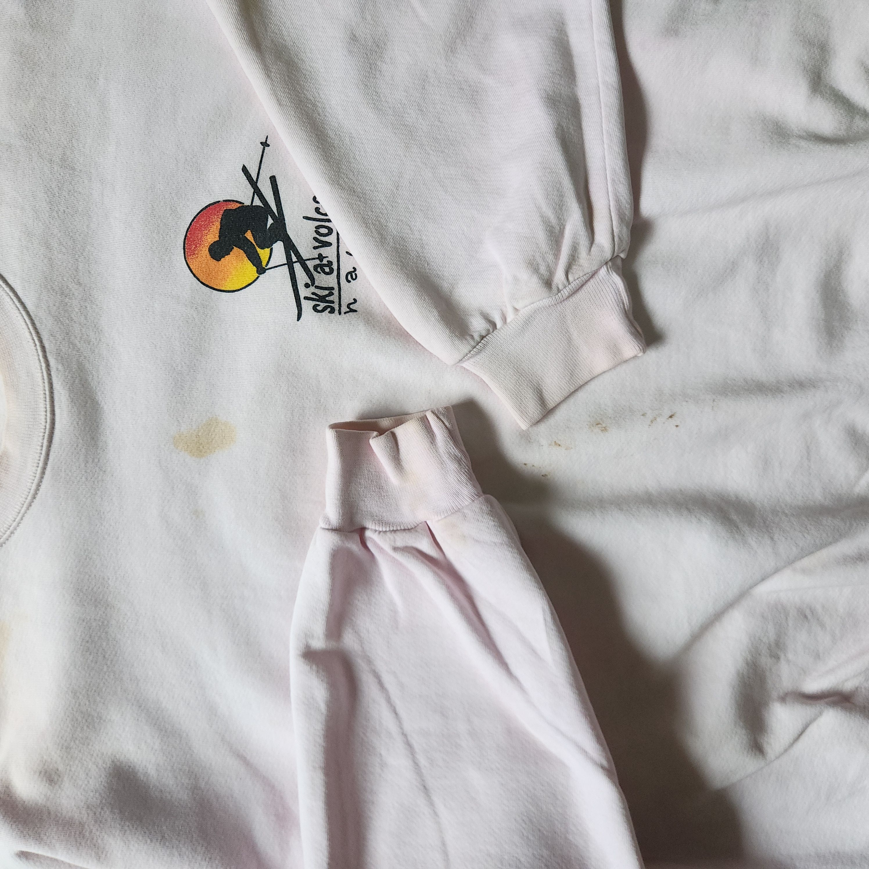 Other Vintage 1980s Ski A Volcano Hawaii Crazy Shirts Sweater Size US L / EU 52-54 / 3 - 10 Thumbnail