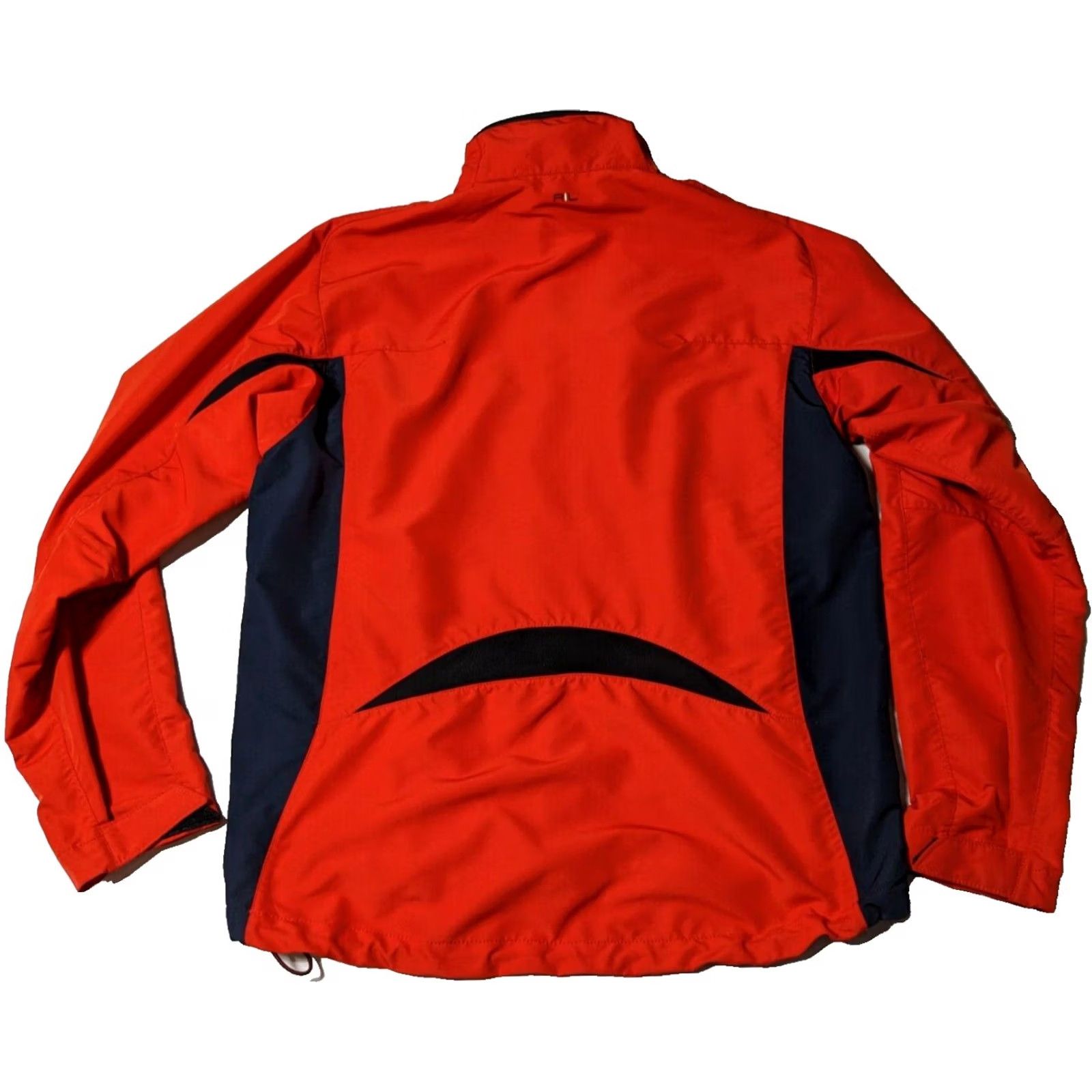 Polo Ralph Lauren VTG POLO RALPH LAUREN Men Large Orange Full Zip Long Sleeve Windbreaker Jacket Size US L / EU 52-54 / 3 - 2 Thumbnail