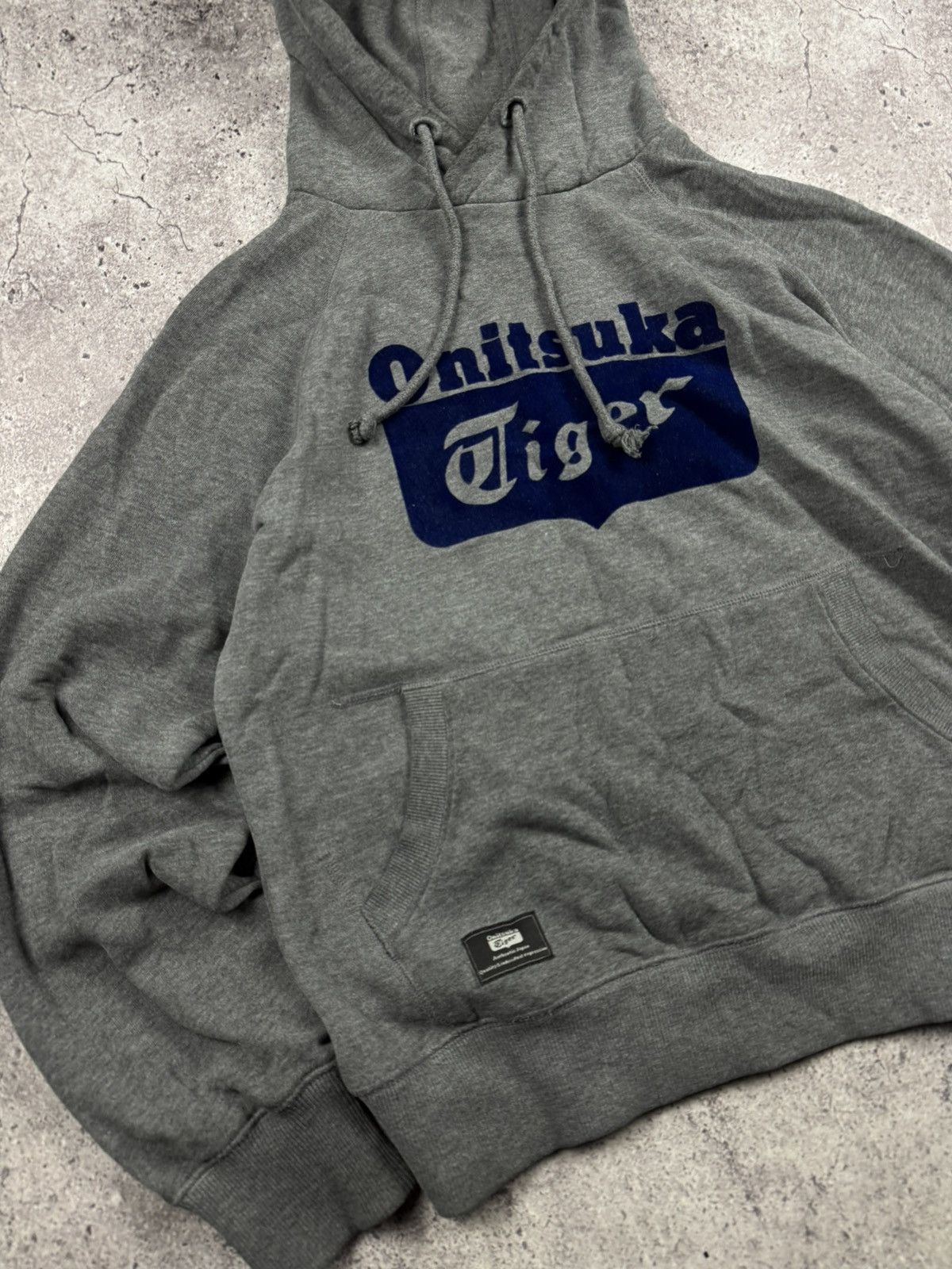 Asics Embroidery Onitsuka Tiger Vintage Hoodie Japanesse Y2K Size US S / EU 44-46 / 1 - 2 Thumbnail