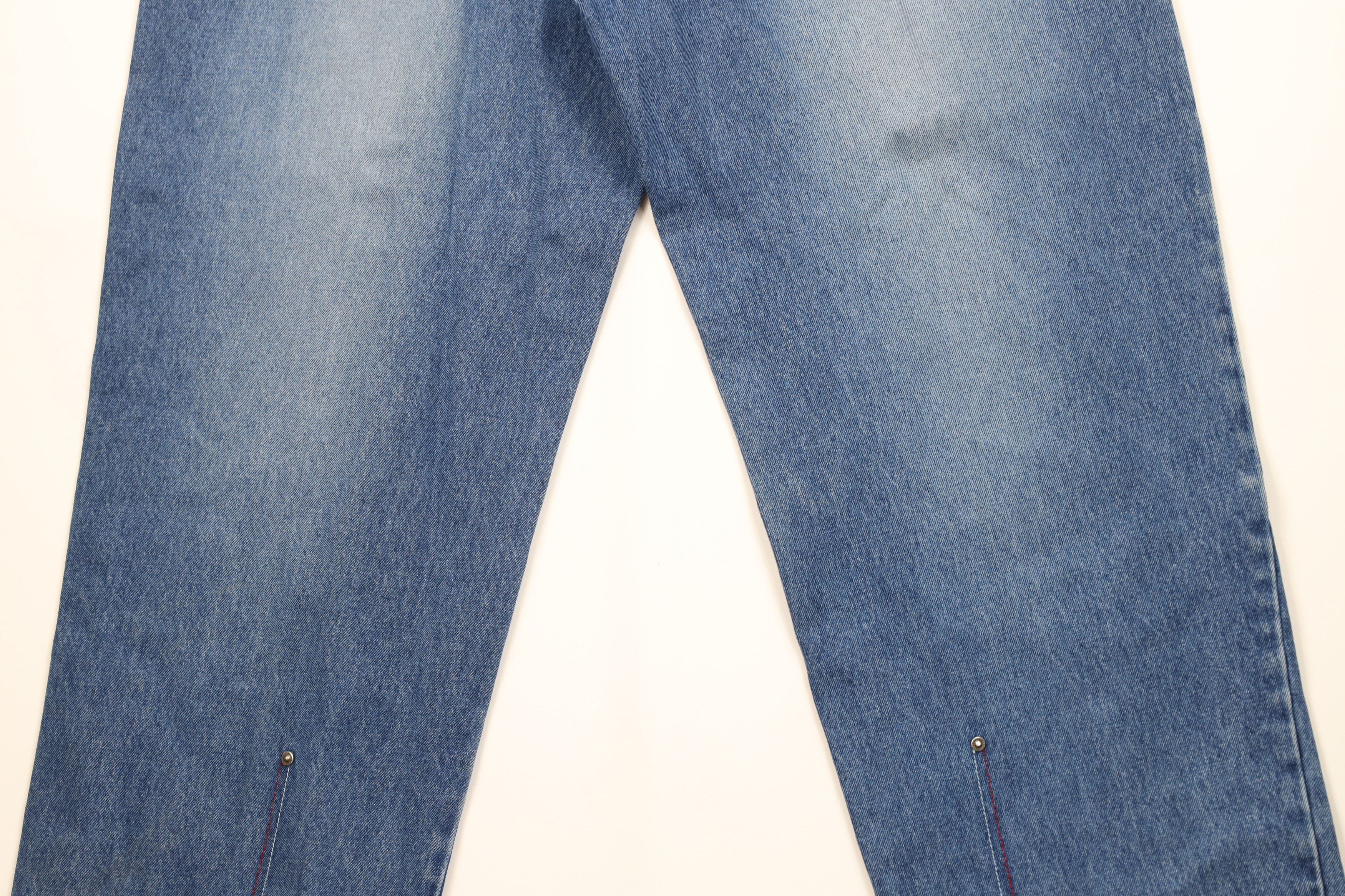 Fubu Vintage 90s Y2K FUBU Baggy Wide Leg Denim Jeans Cotton Size US 36 / EU 52 - 13 Thumbnail