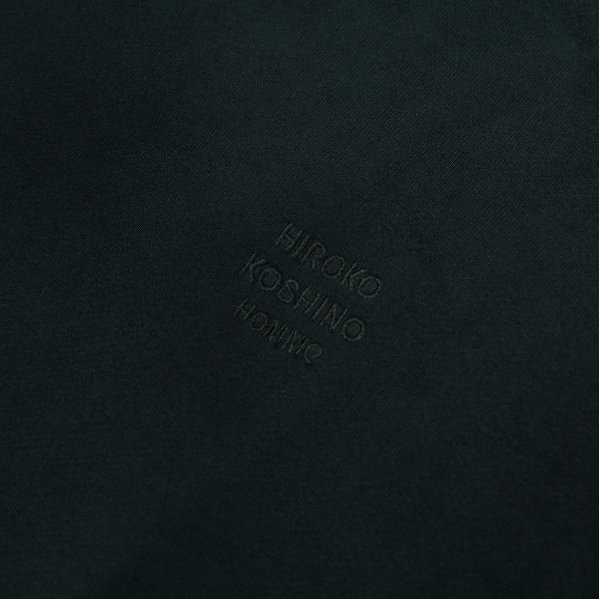 Hiroko Koshino Homme *NoTariff Hiroko Koshino Dyed Spell Out Logo Crewneck Size US M / EU 48-50 / 2 - 5 Thumbnail